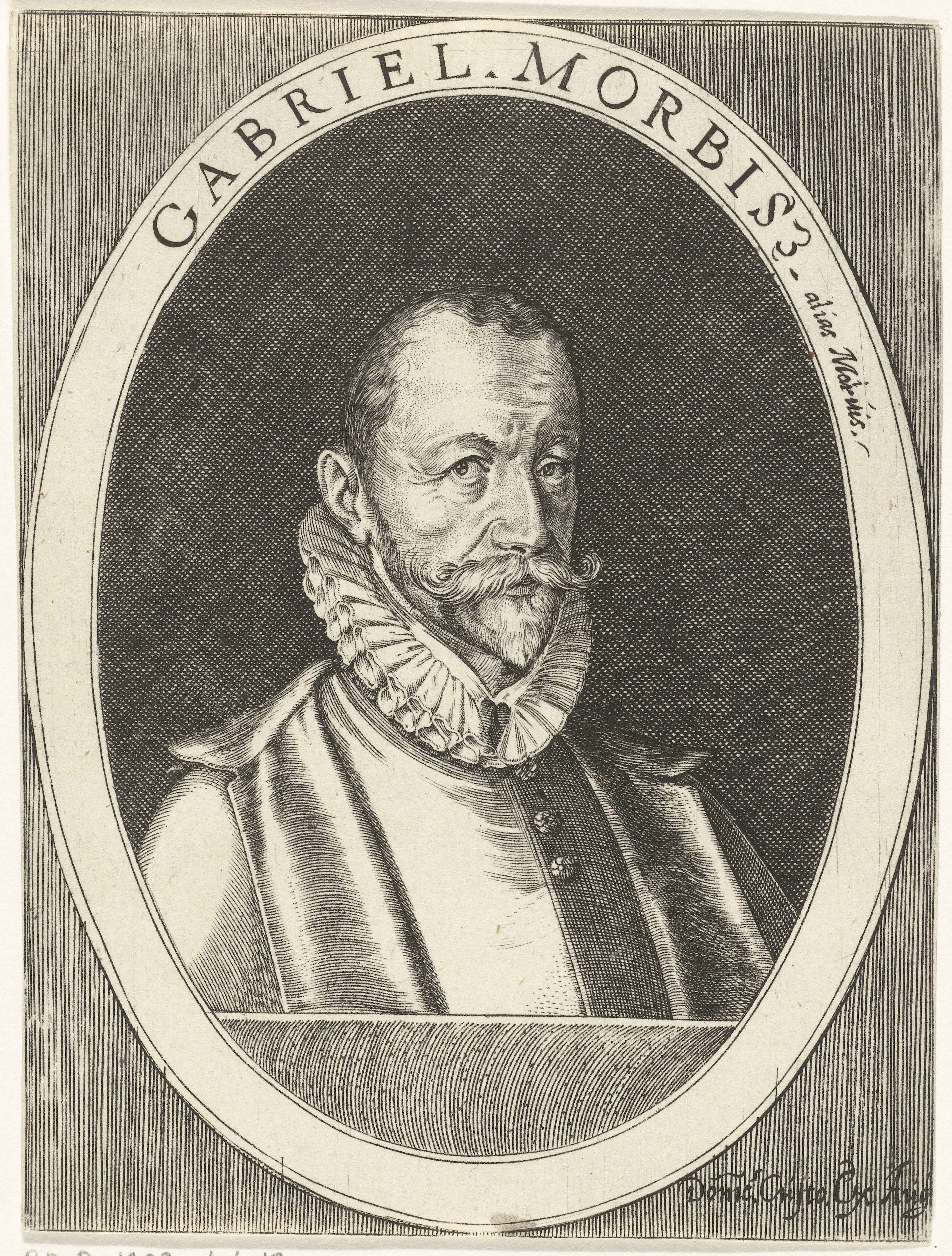 Portret van de goudmaker Gabriel Morbis