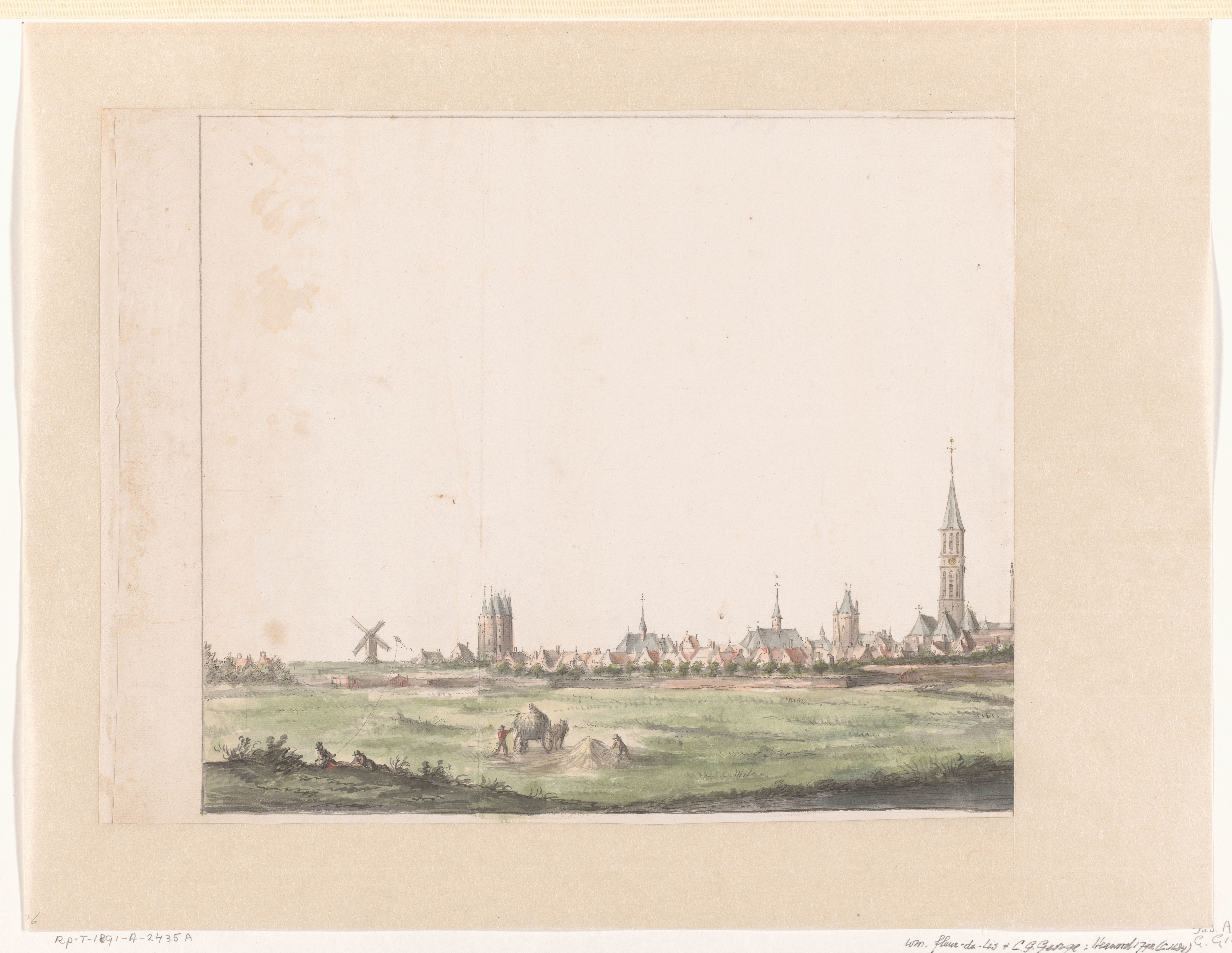 Gezicht op Zwolle