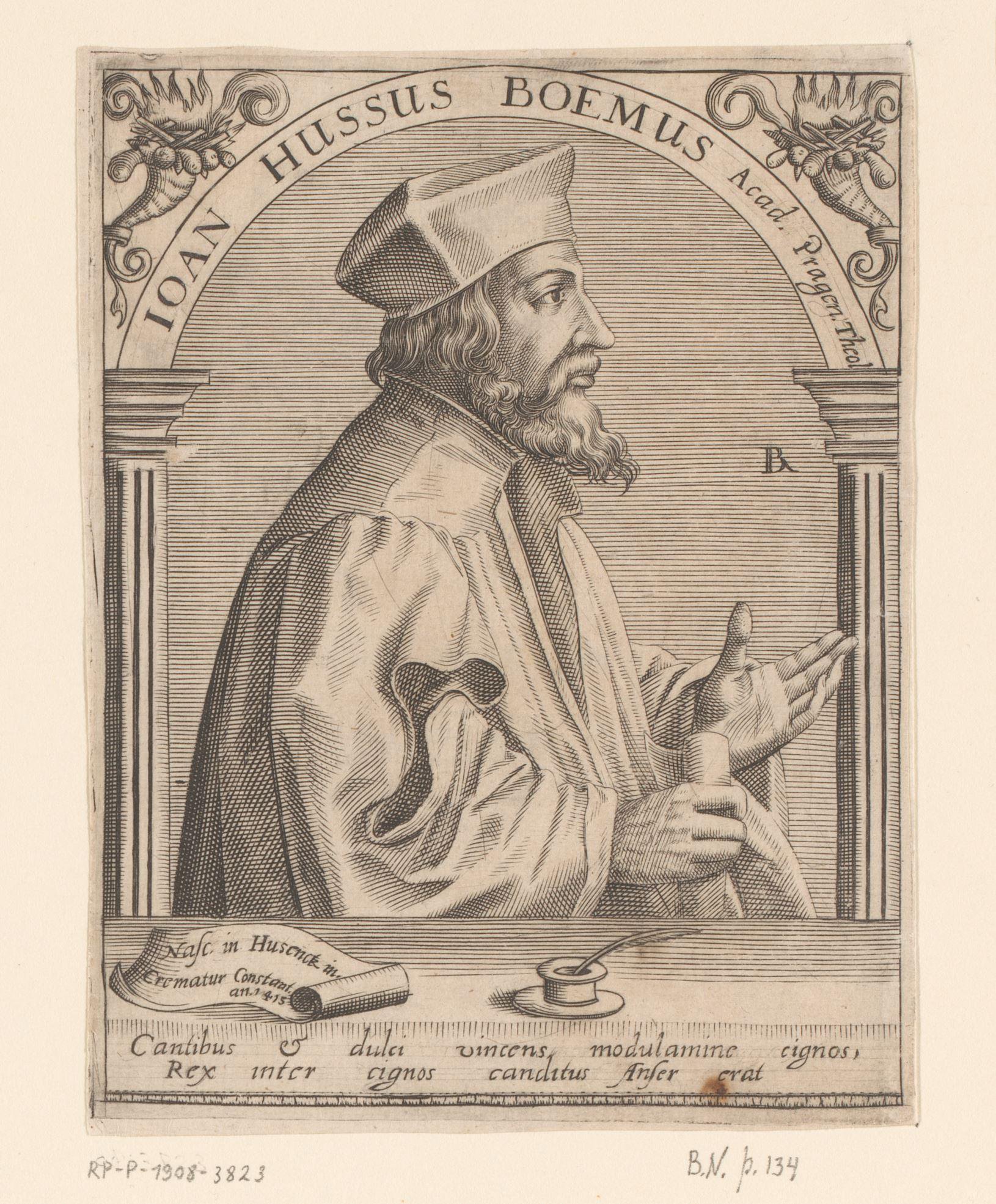 Portret van Johannes Hus