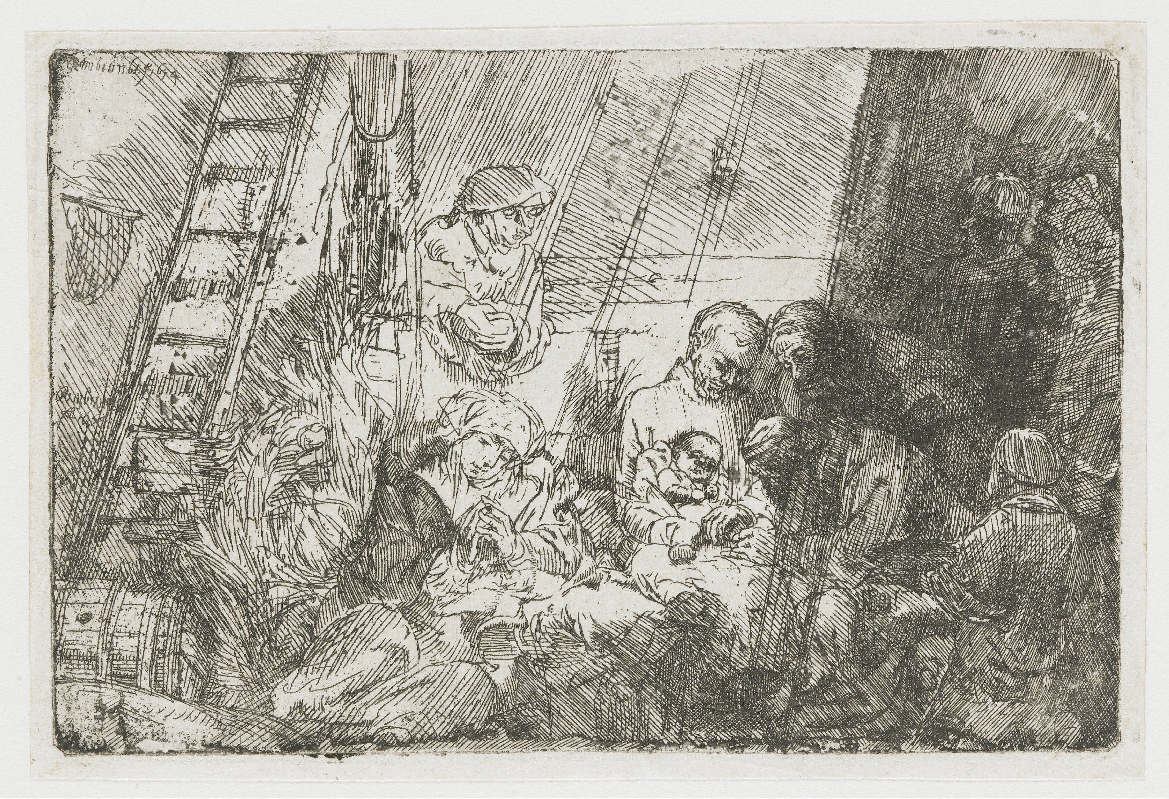De besnijdenis in de stal