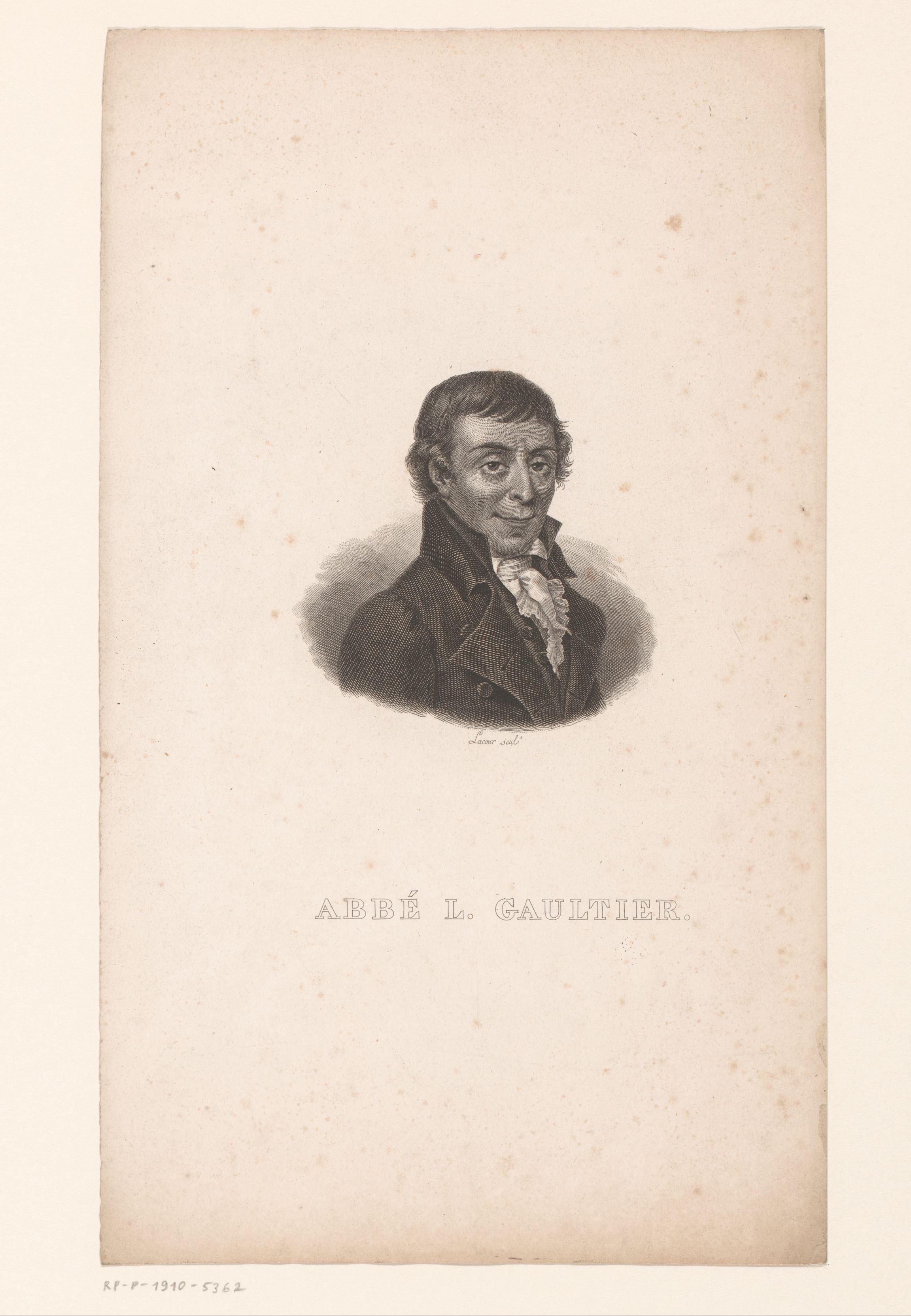 Portret van Louis Gaultier