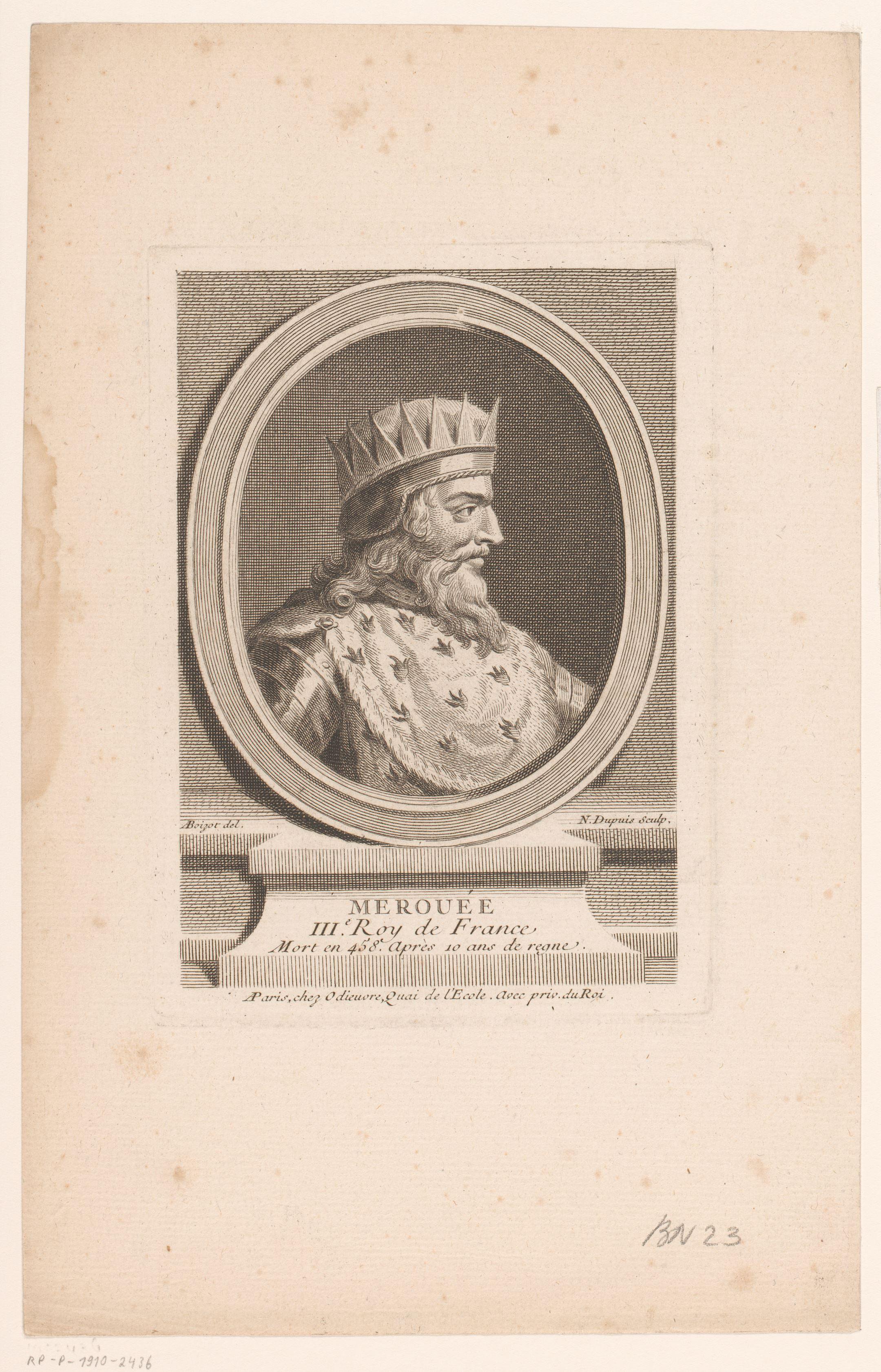 Portret van Merovech