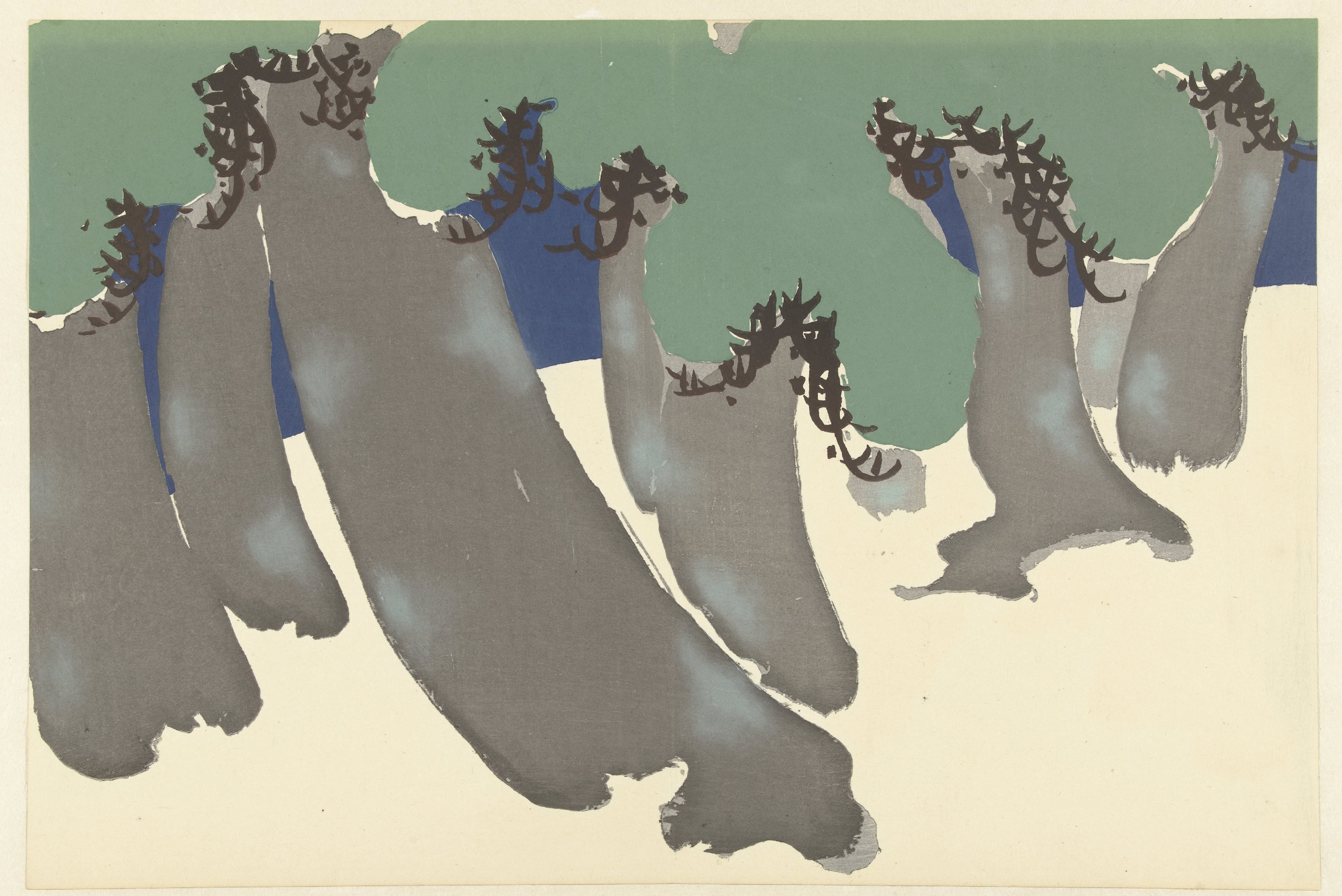 Four Prints from the Series ‘Flowers of a Hundred Worlds’