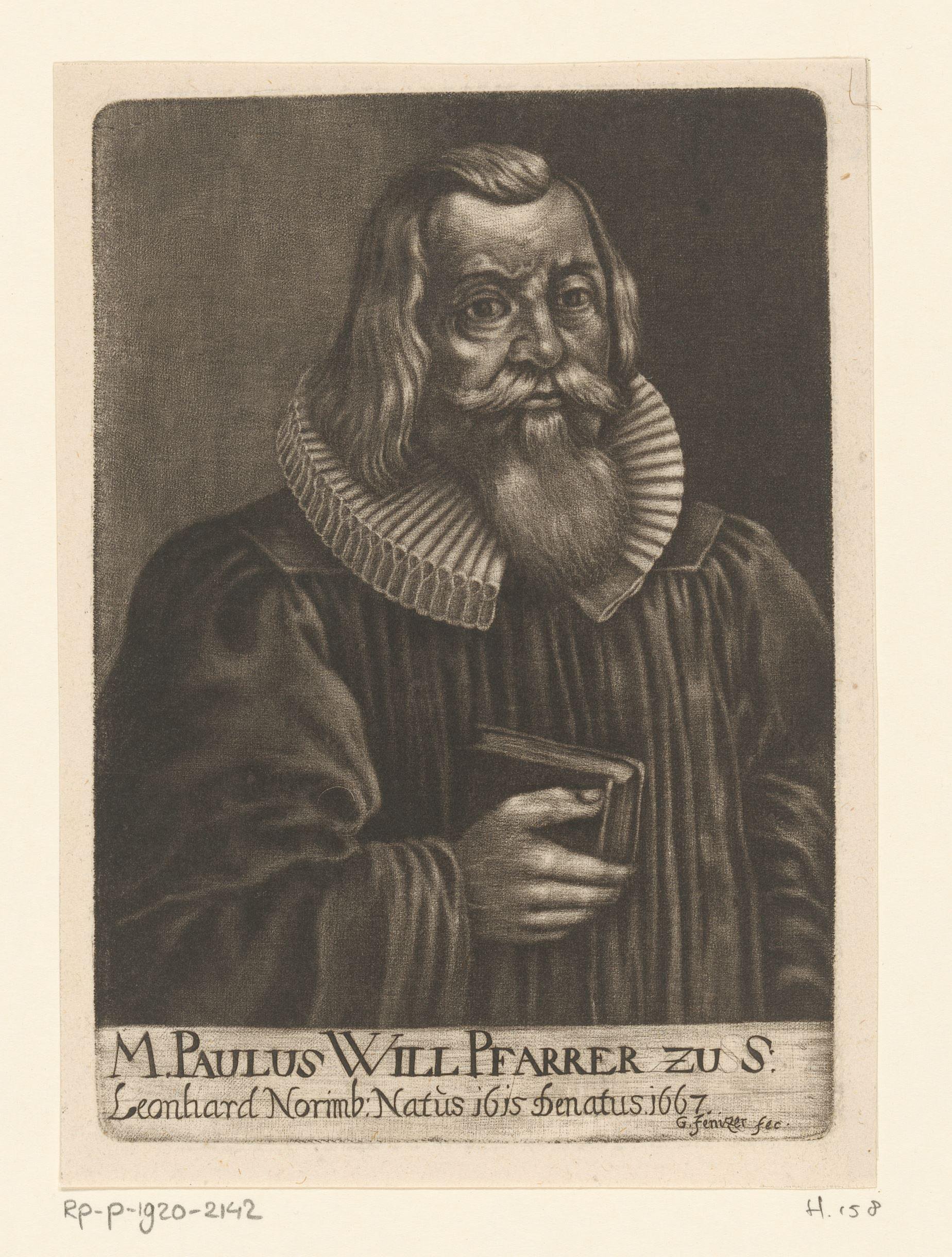 Portret van Paul Will