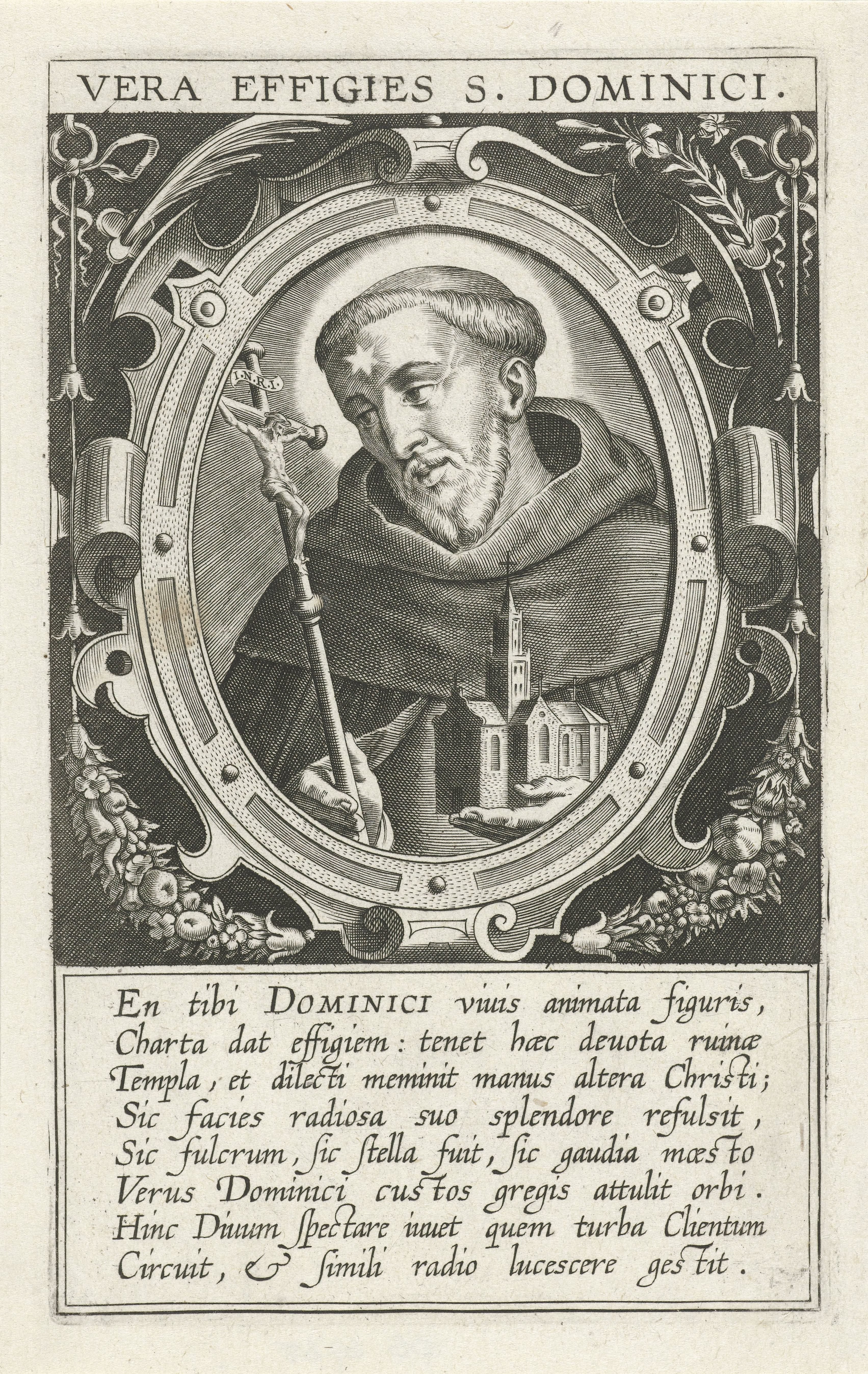 Portret van de Heilige Dominicus