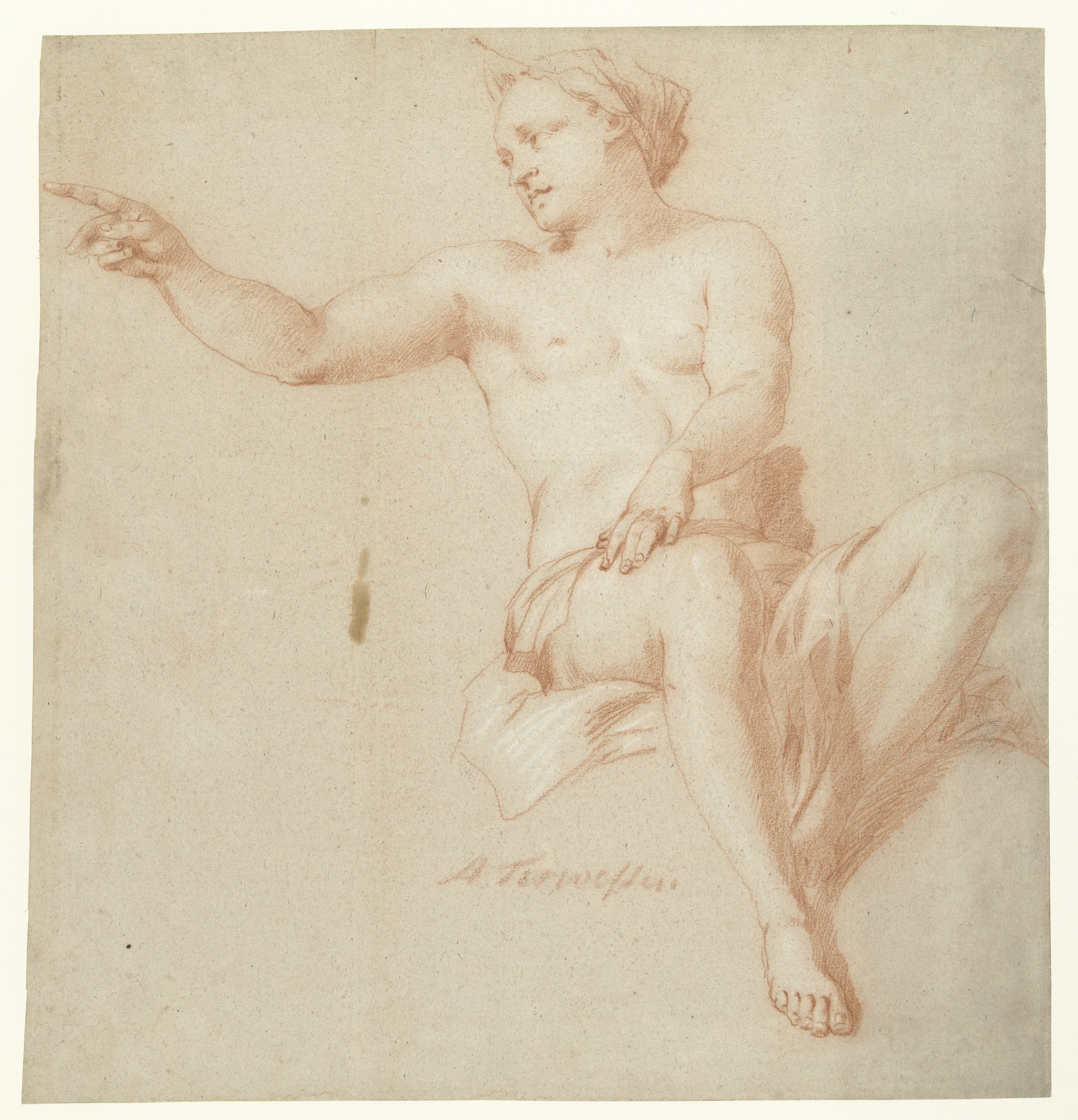 Seated Female Nude