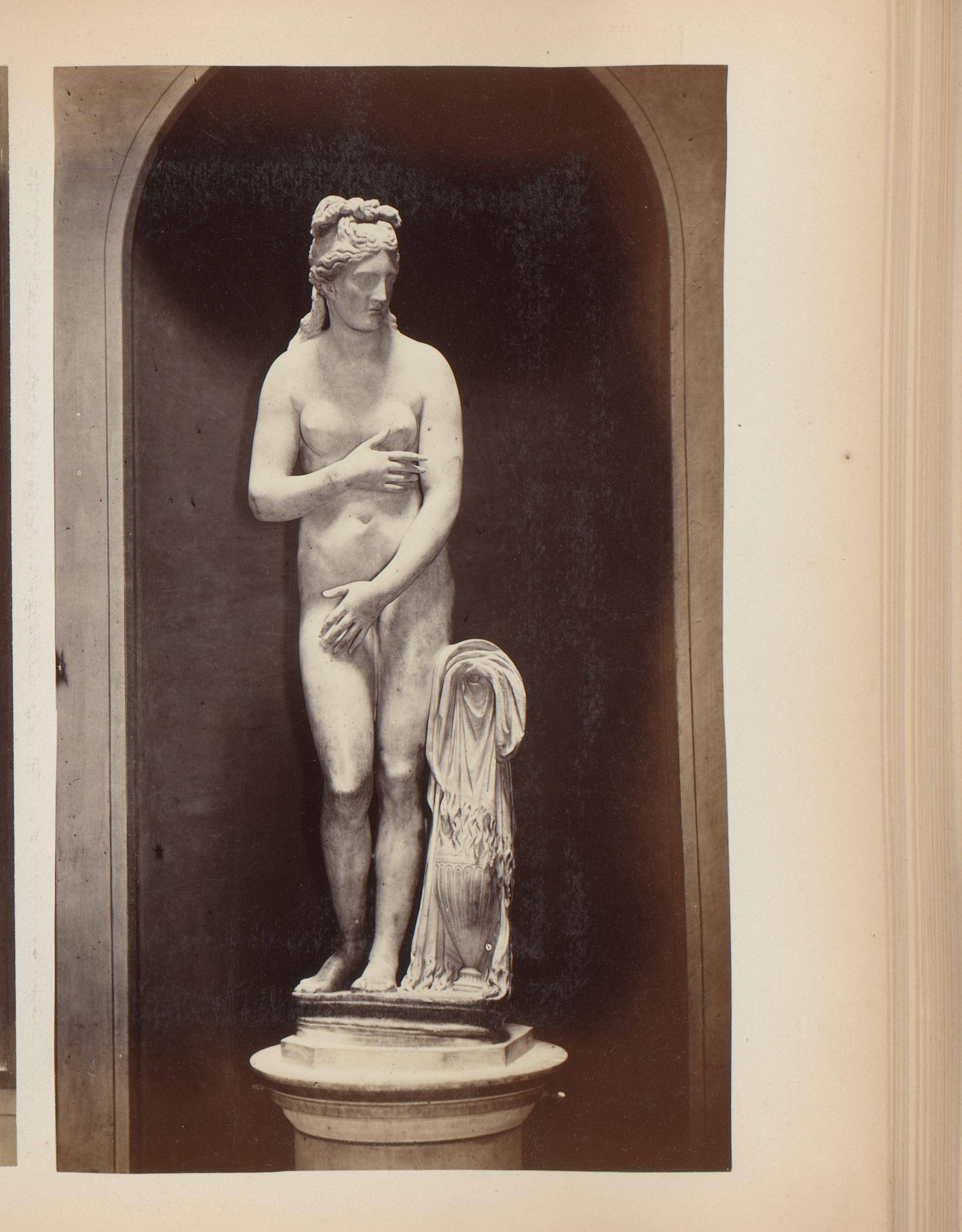 Sculptuur van Venus in de Capitolijnse Musea te Rome, Italië