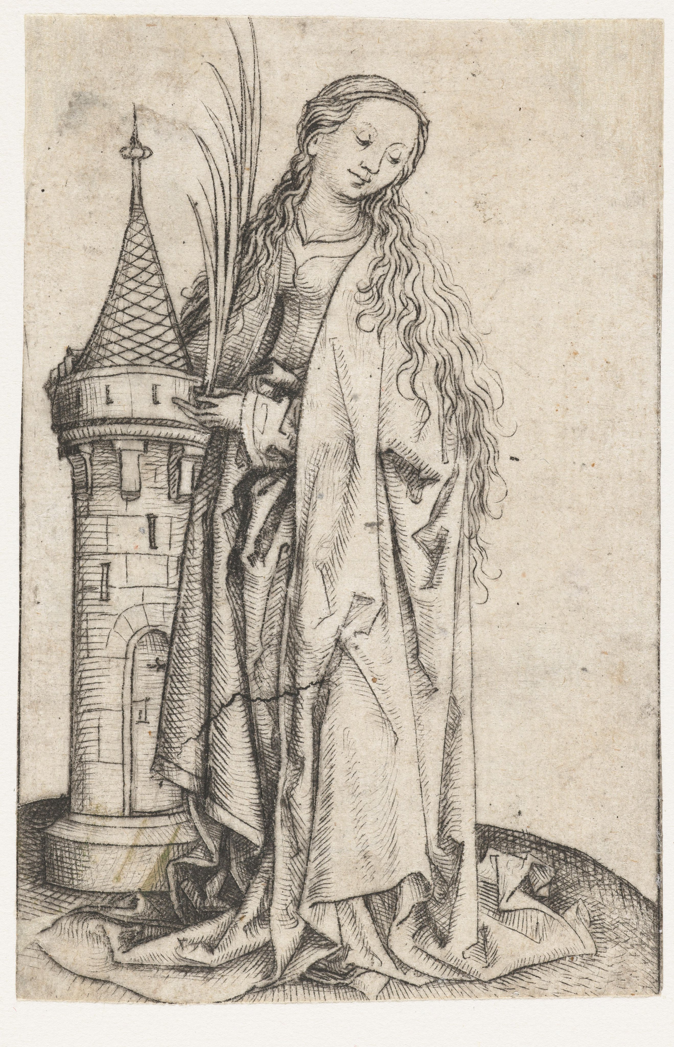 Heilige Barbara (grote versie)