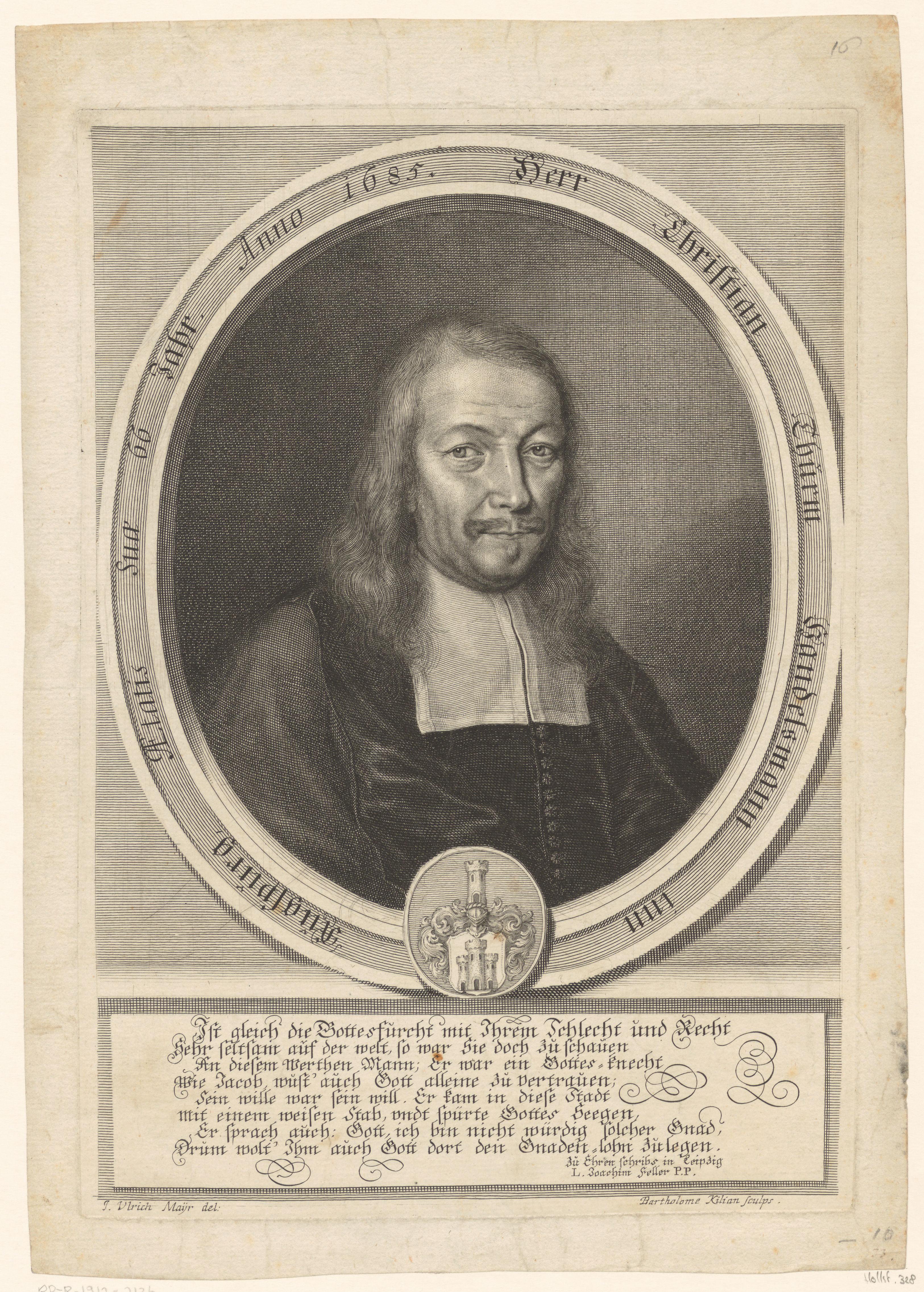 Portret van Christian Thurm