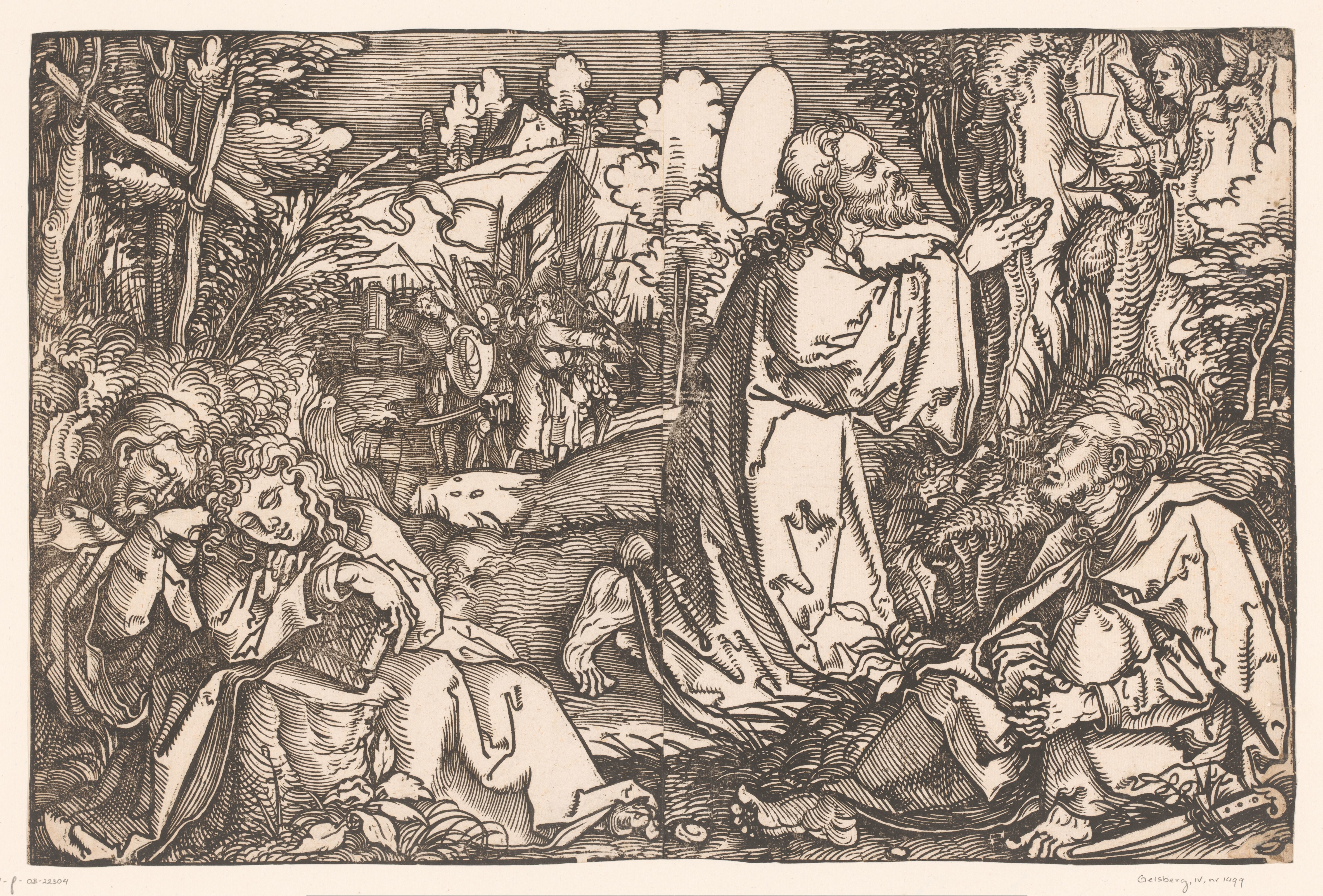Christus in de hof van Getsemane