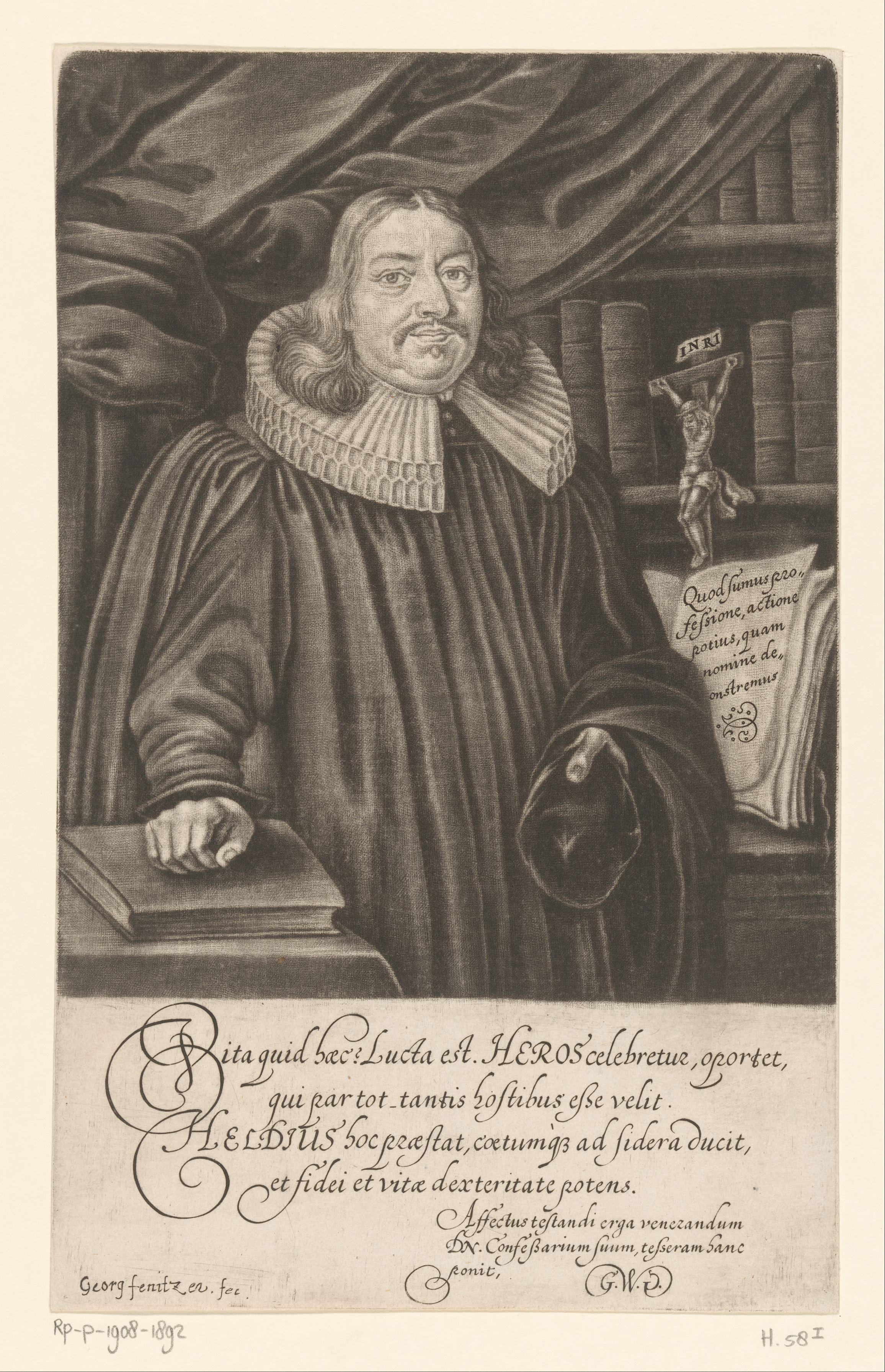 Portret van Johann Held