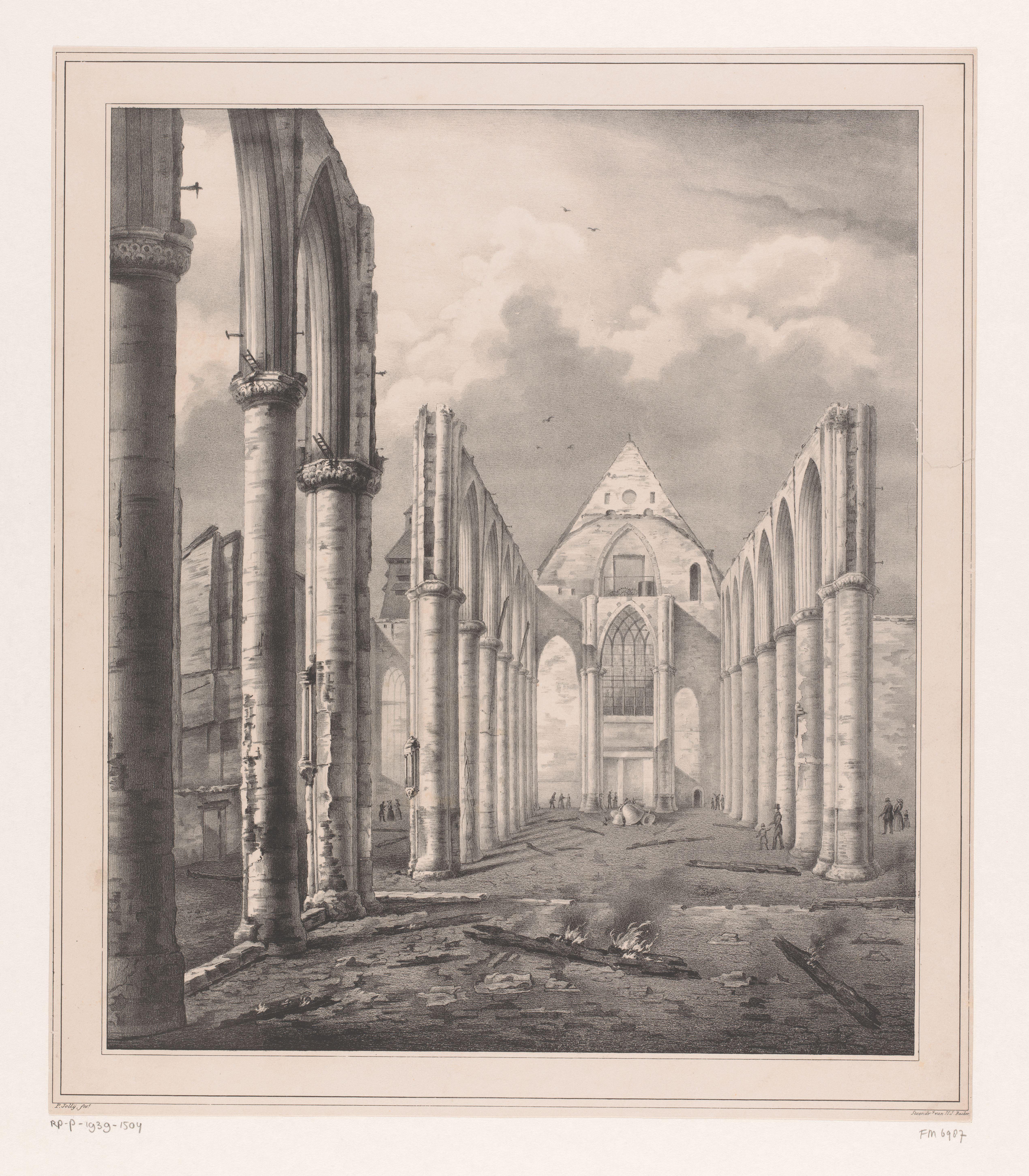 Ruïne Grote Kerk te Hoorn