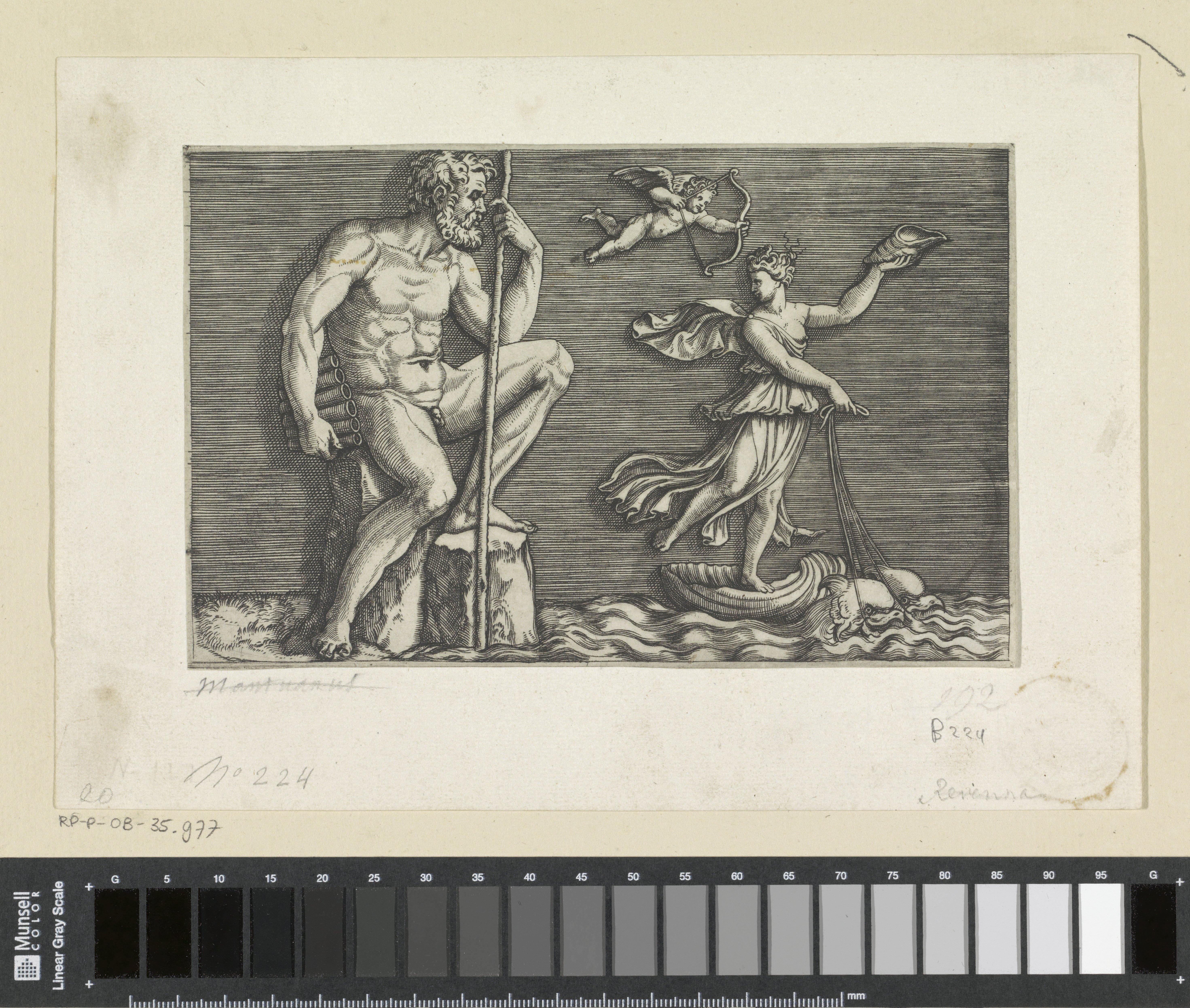 Galatea ontsnapt aan Polyphemus