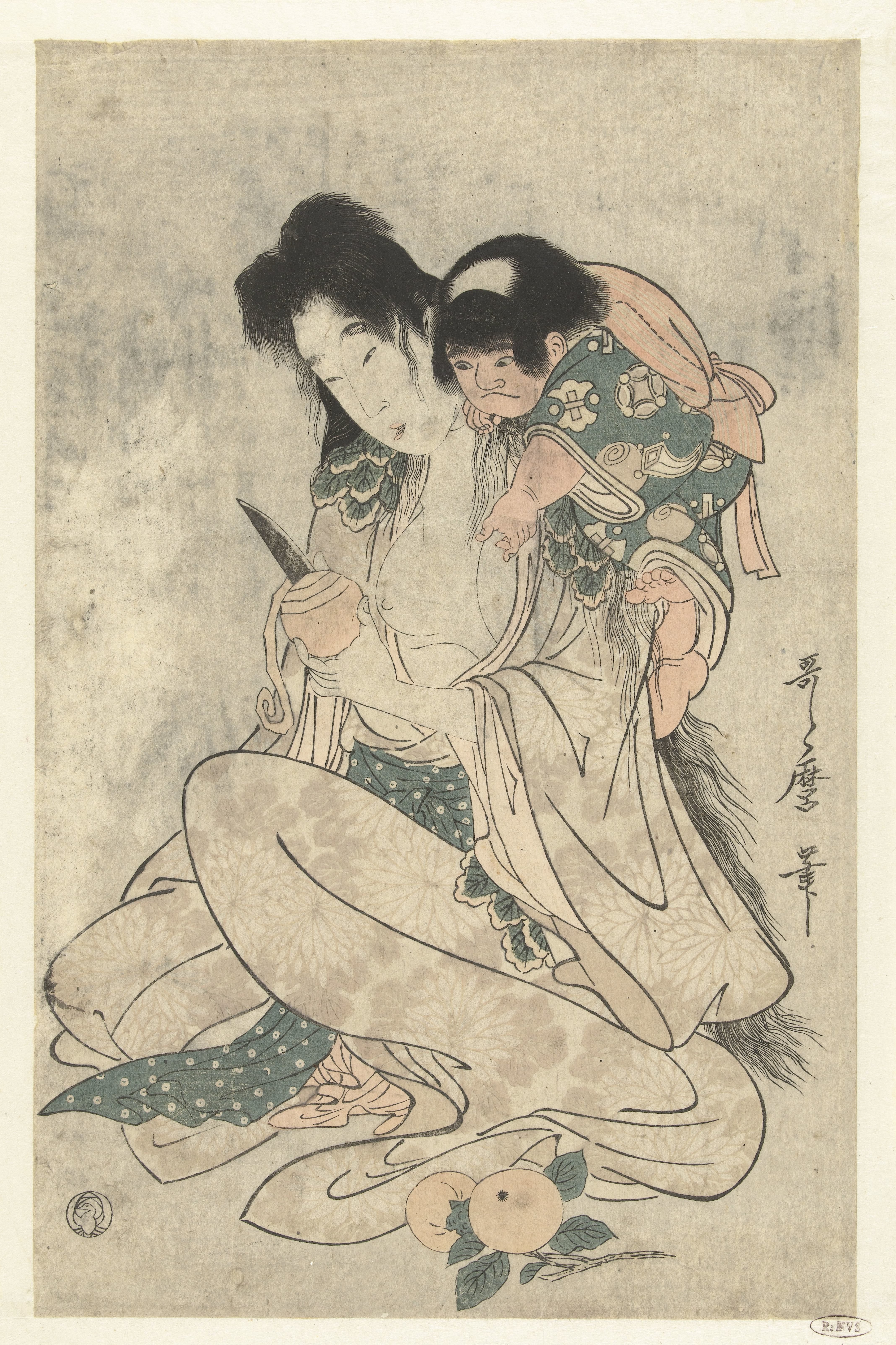Kintoki en Yamauba