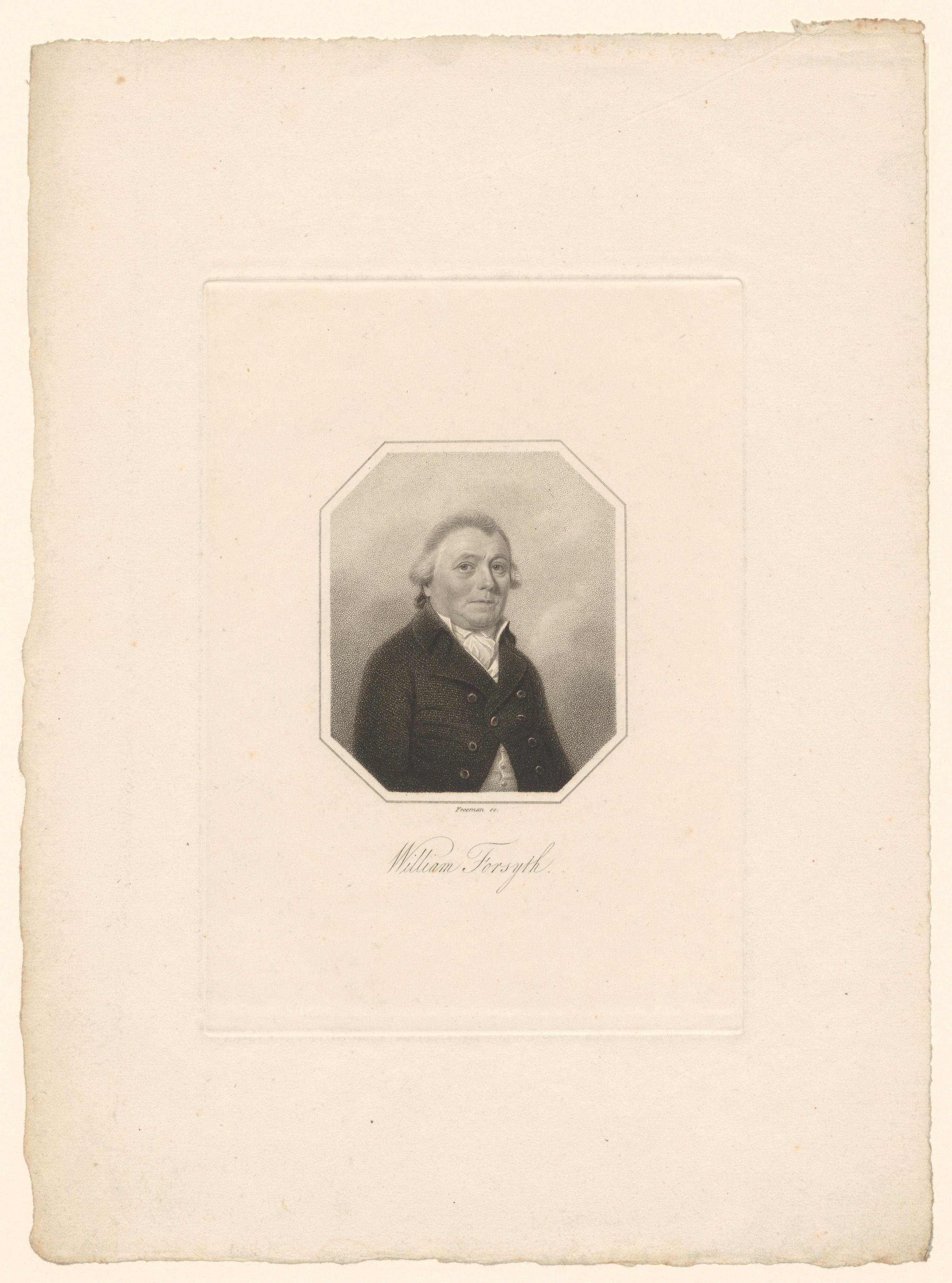 Portret van William Forsyth