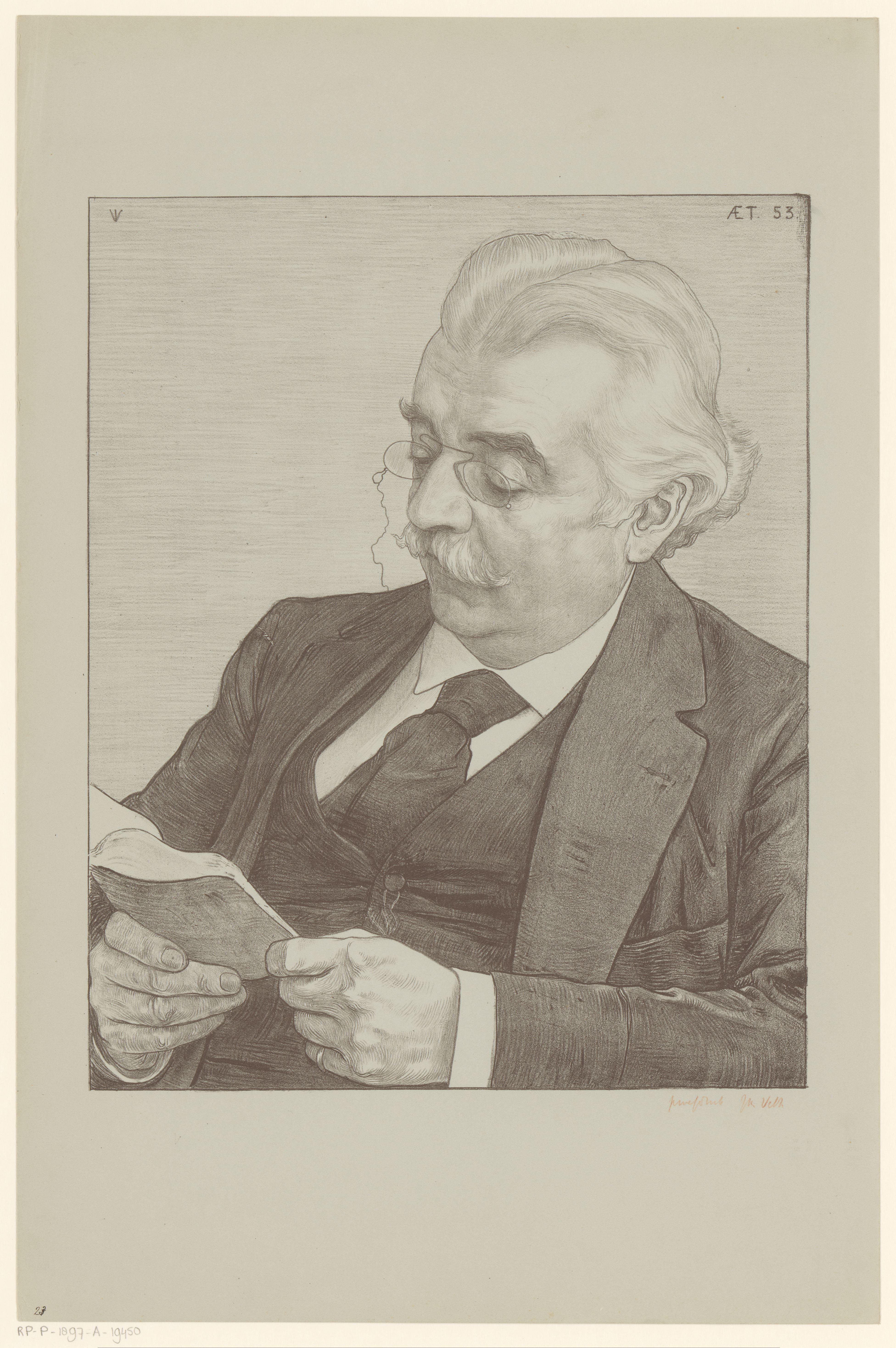 Portret van Jacob Nicolaas van Hall