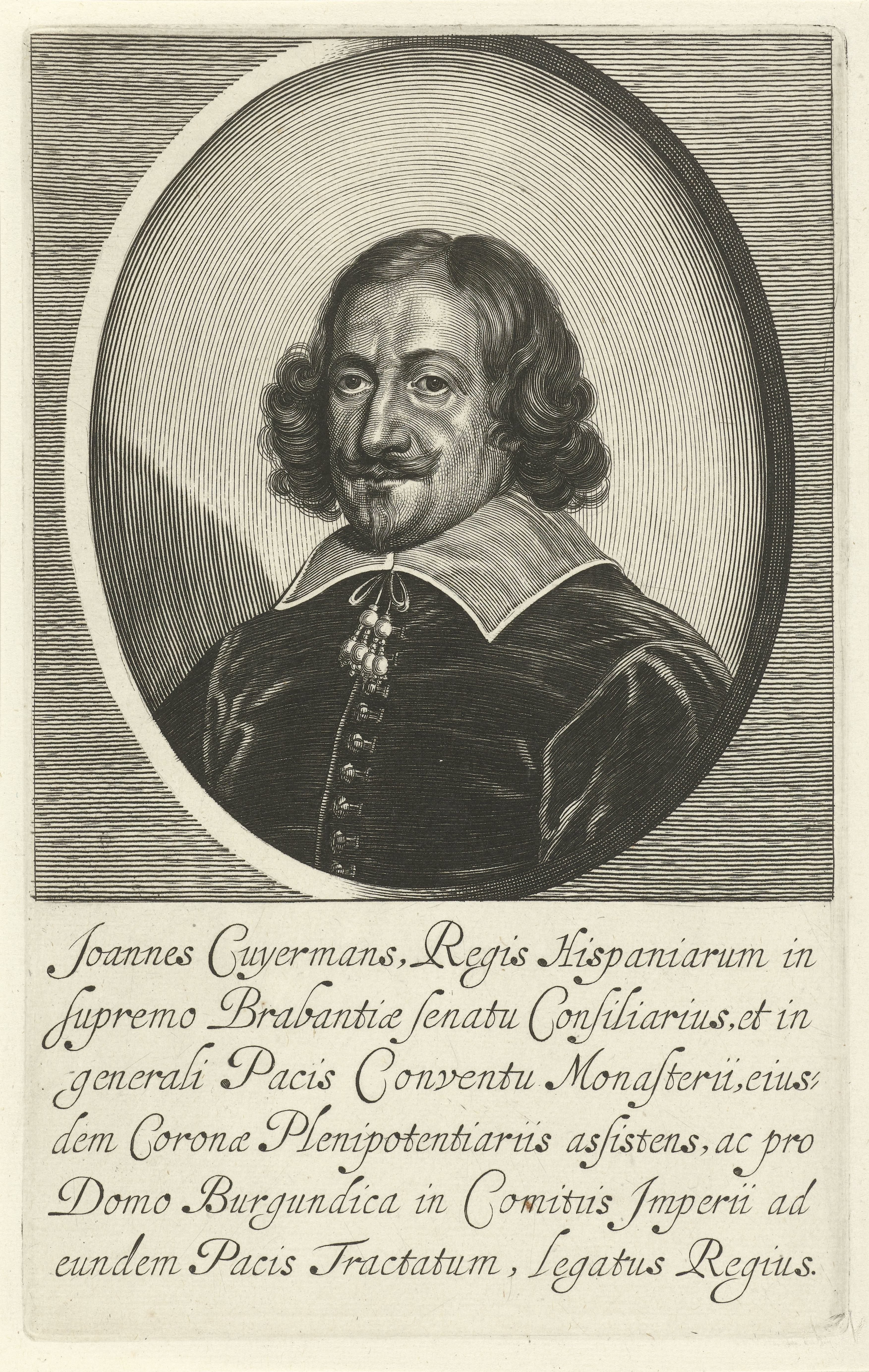 Portret van Joannes Cuyermans