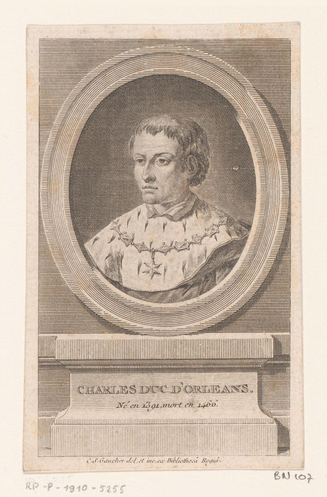 Portret van Karel van Orléans