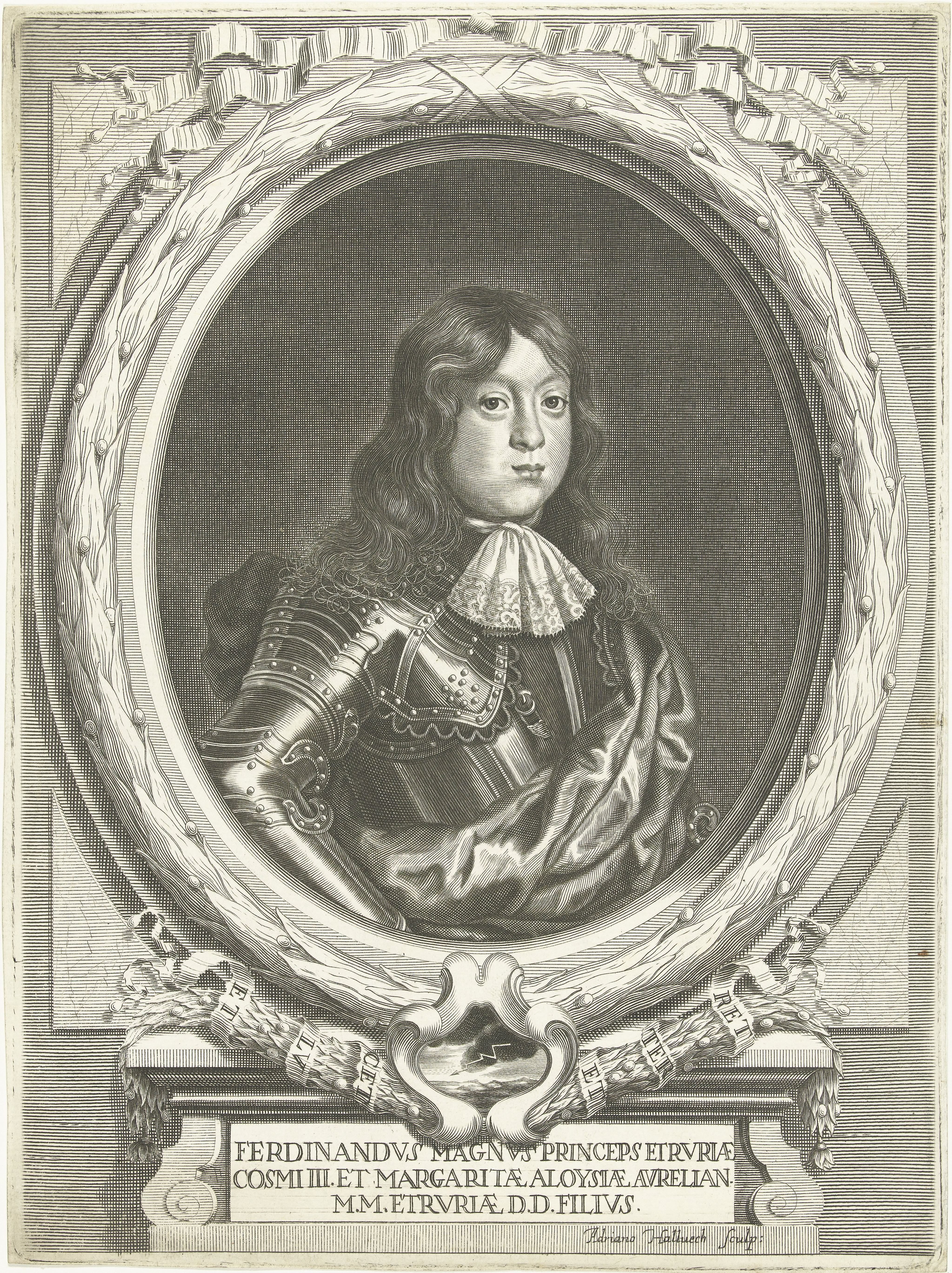 Portret van Ferdinandus de Medici