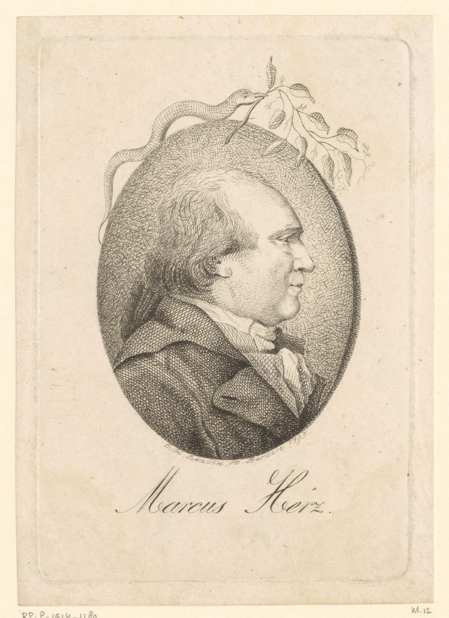 Portret van Marcus Herz