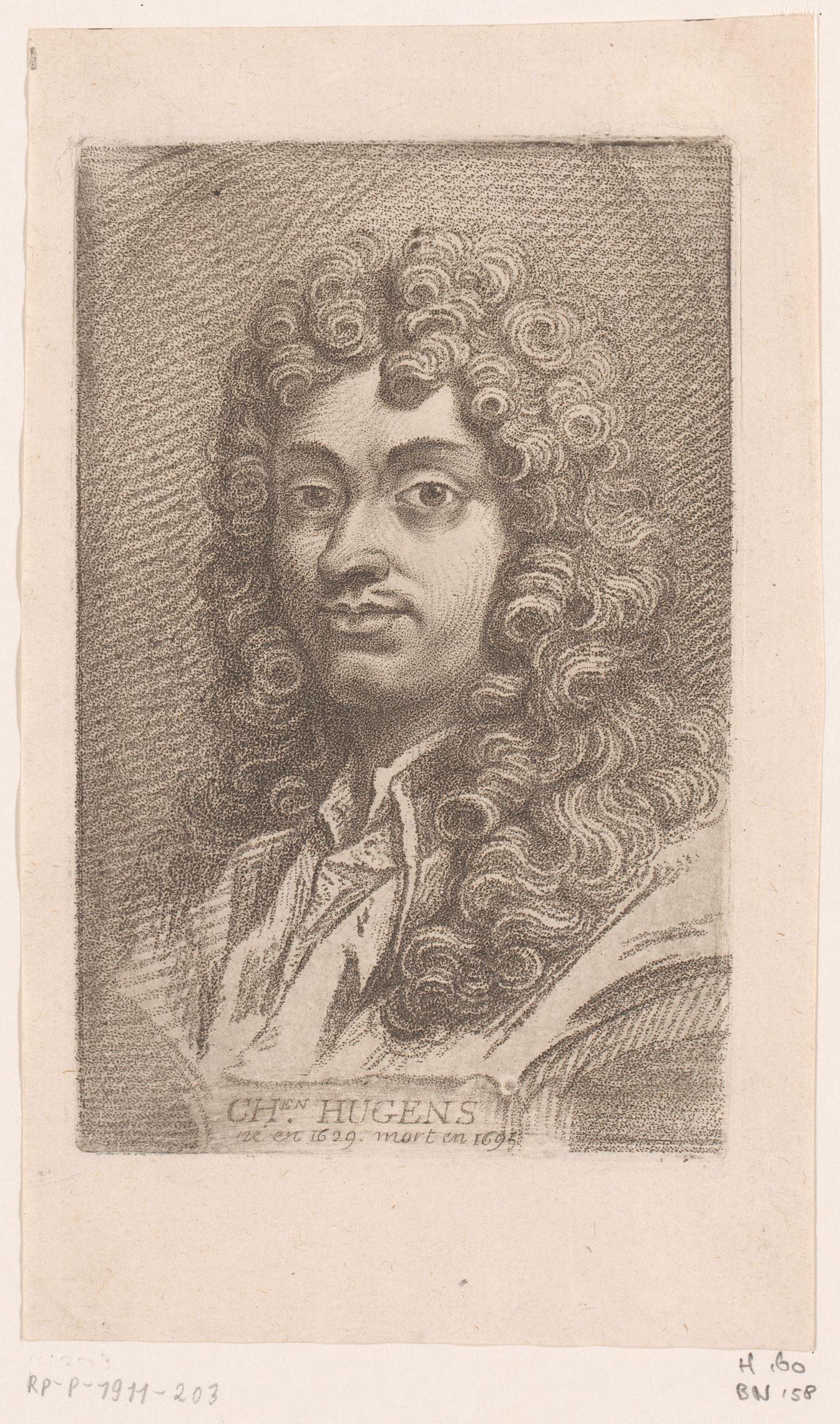 Portret van Christiaan Huygens