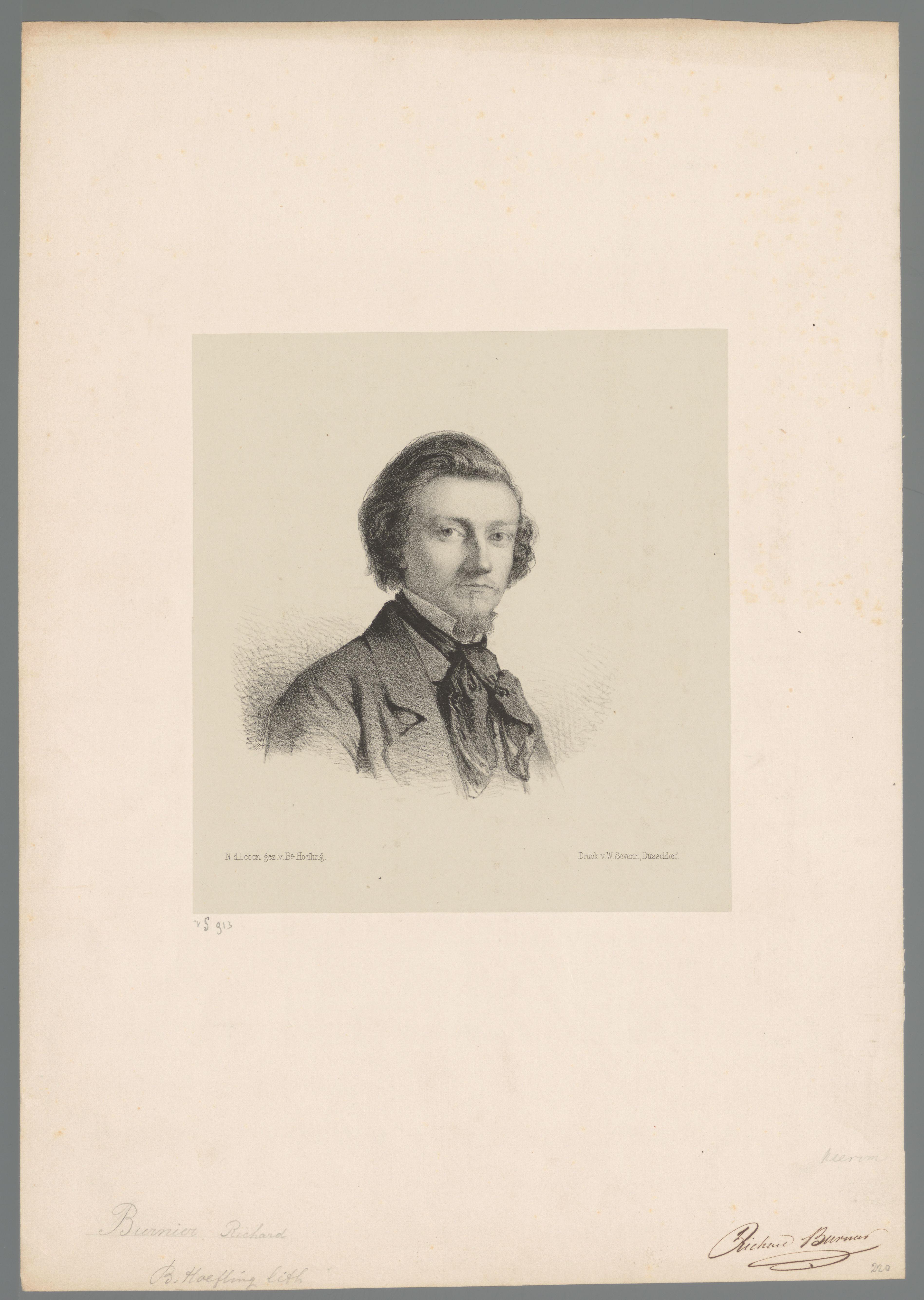 Portret van Richard Burnier