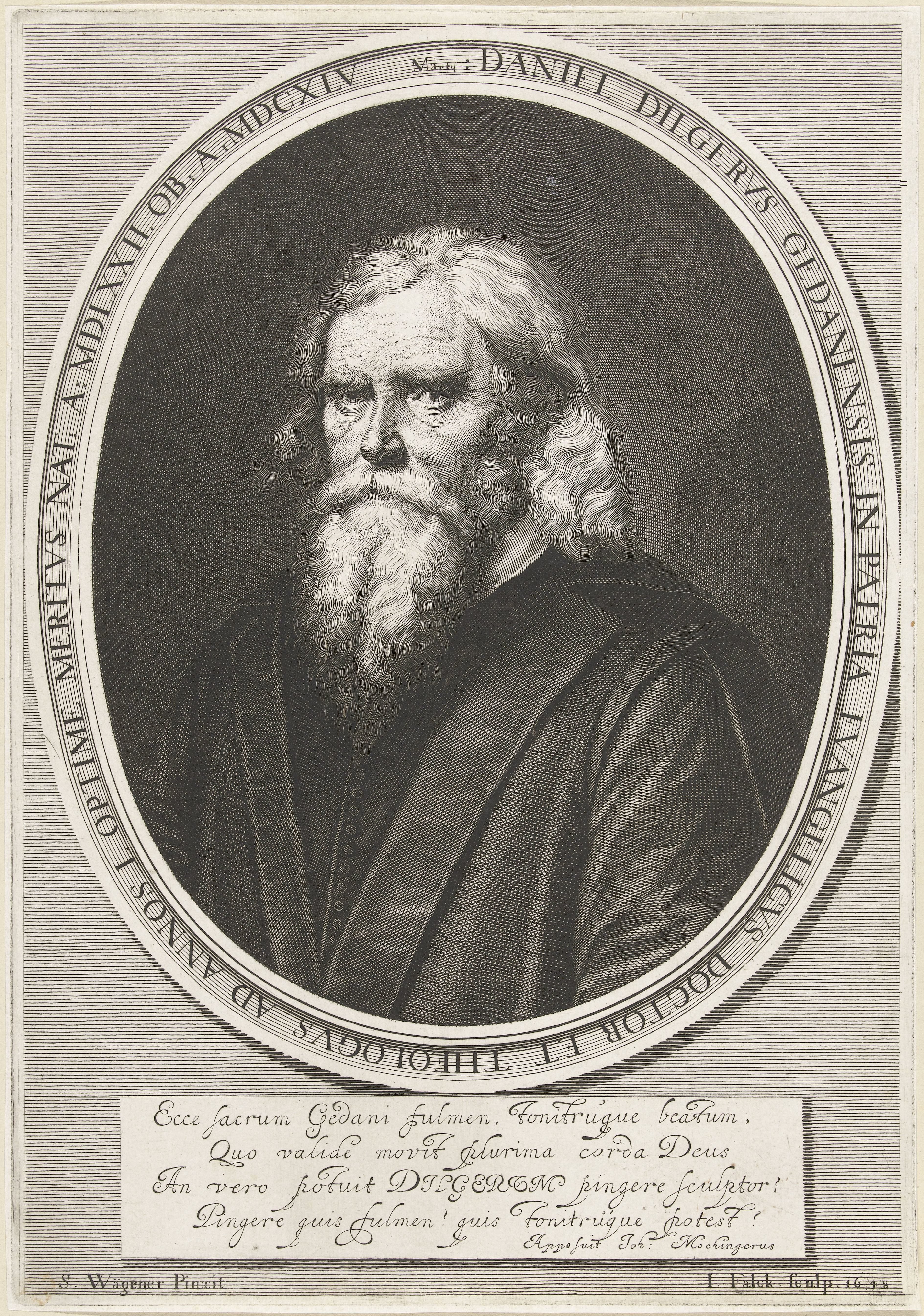 Portret van Daniel Dilger
