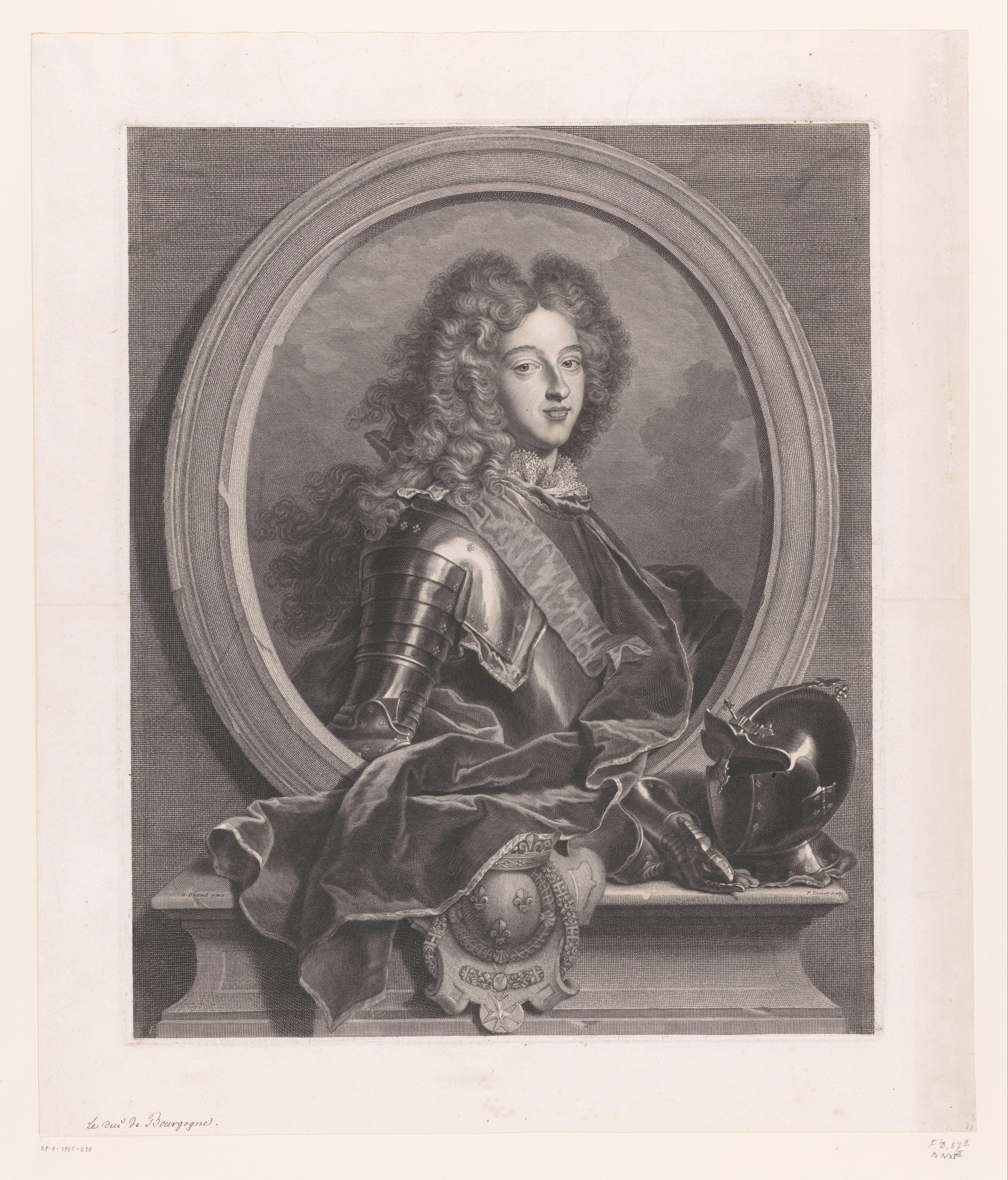 Portret van Lodewijk van Frankrijk