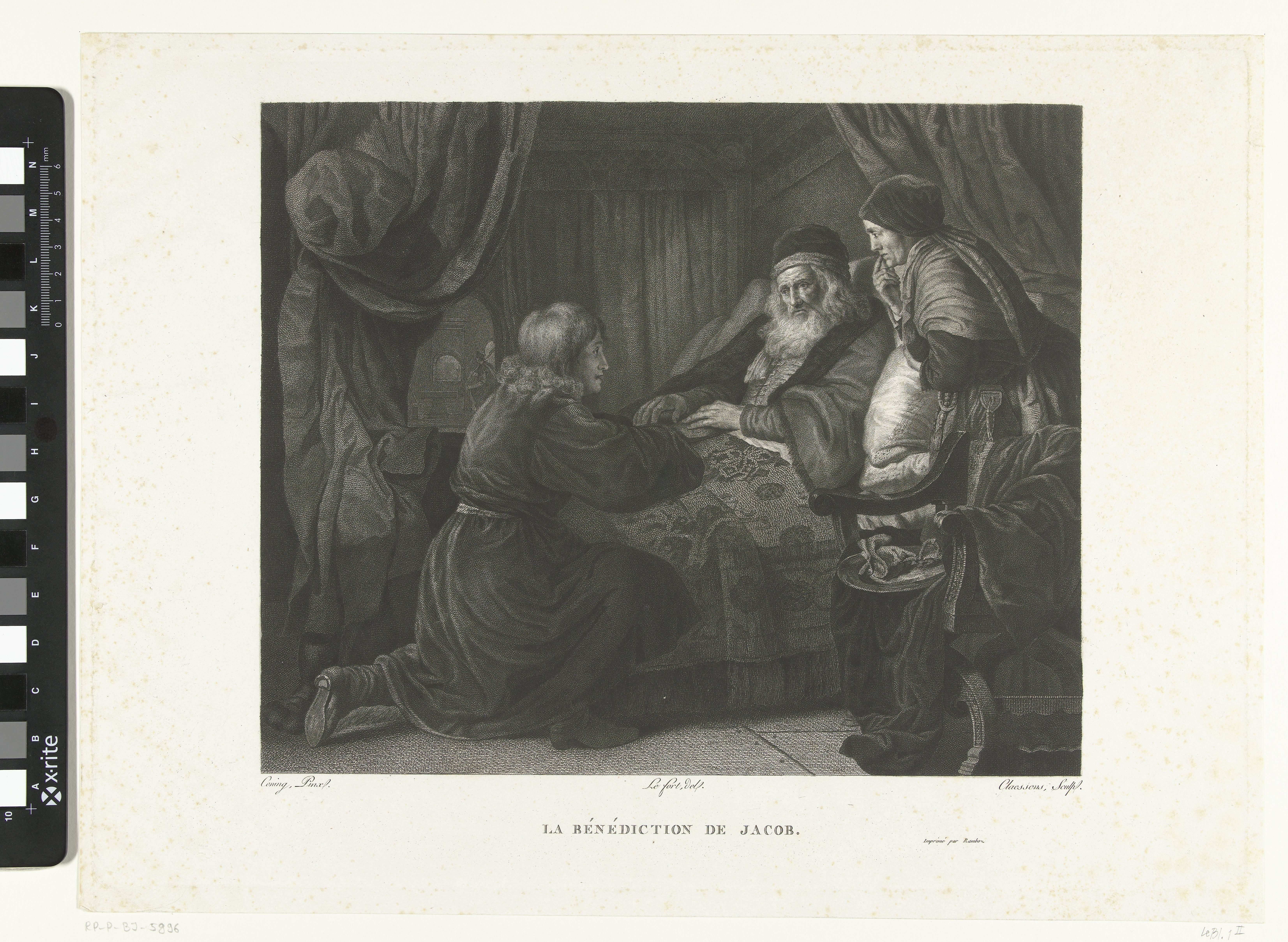 Isaak zegent Jakob