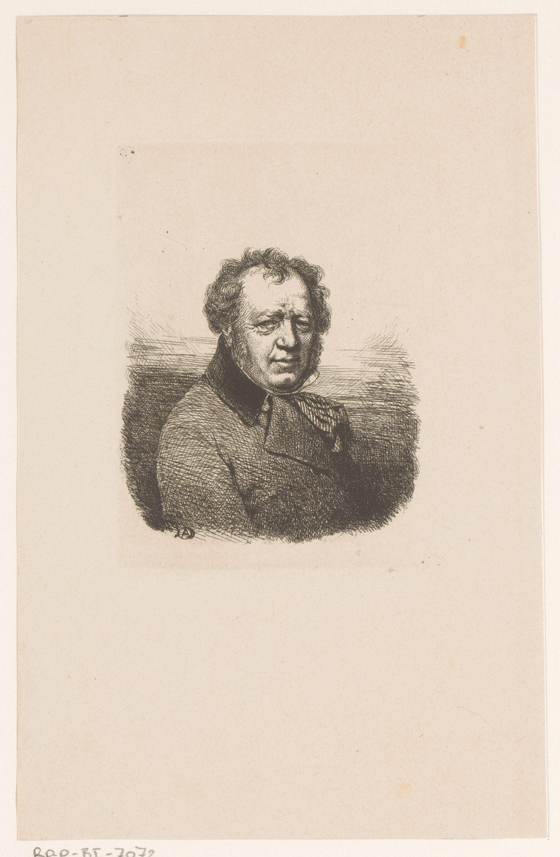 Portret van Pierre Joseph Versturme-Roegiers