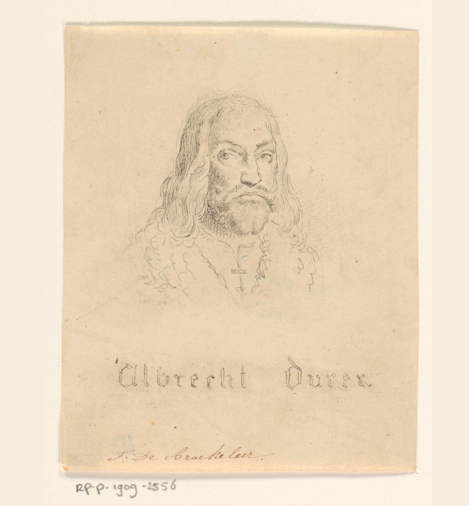 Portret van Albrecht Dürer