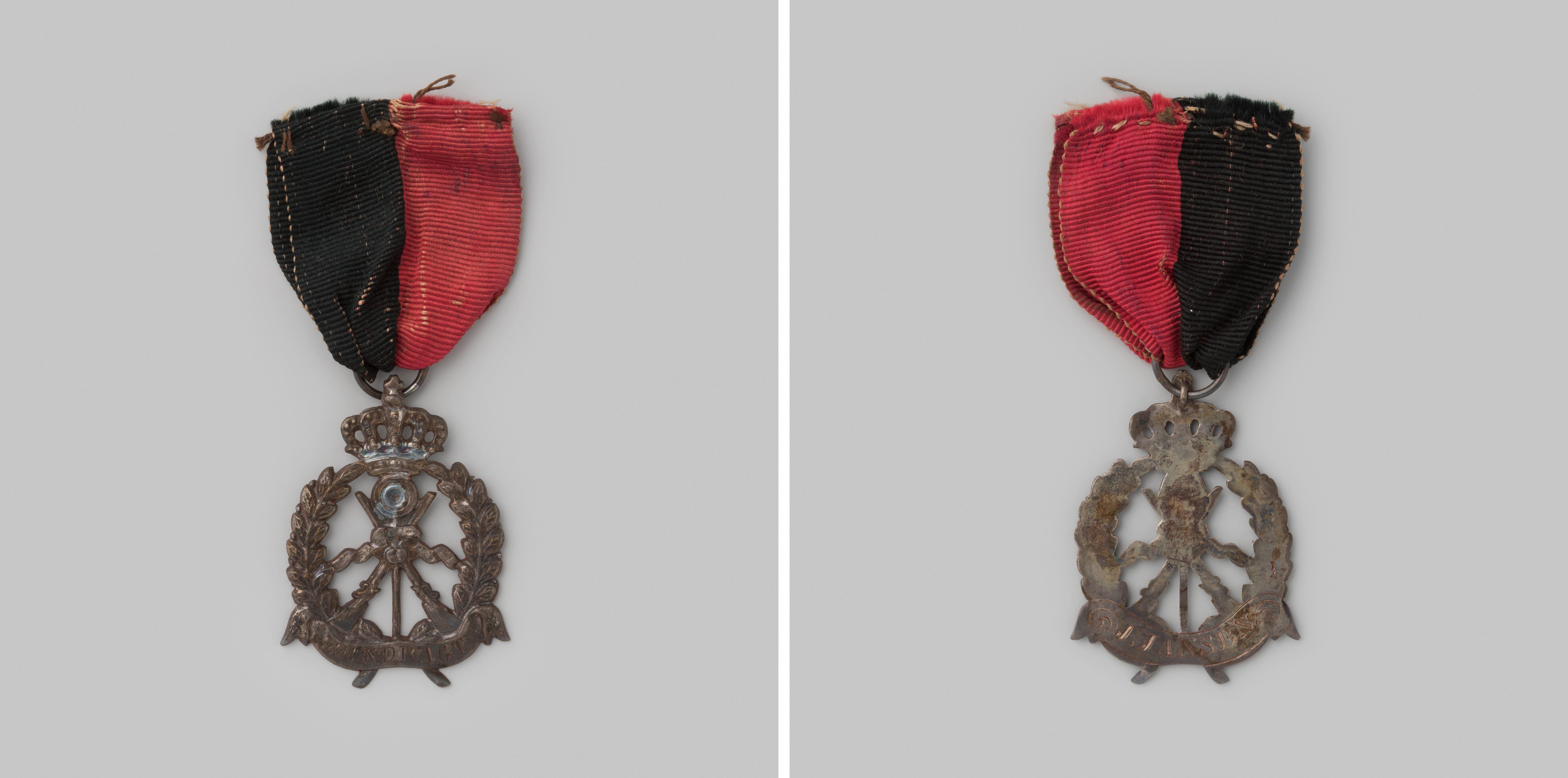 Draagteken van de vereniging Eendragt