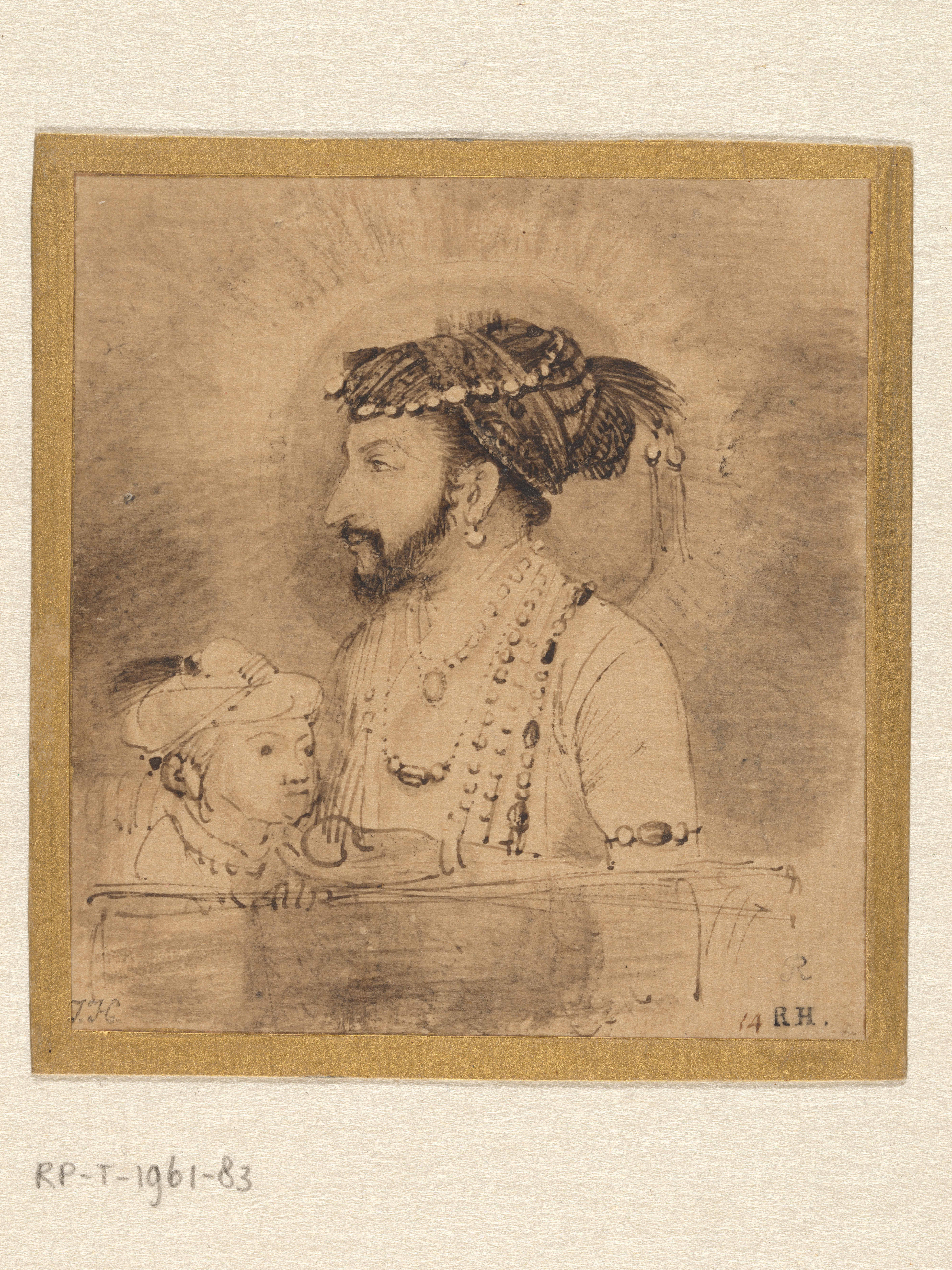 Shah Jahan and his Son