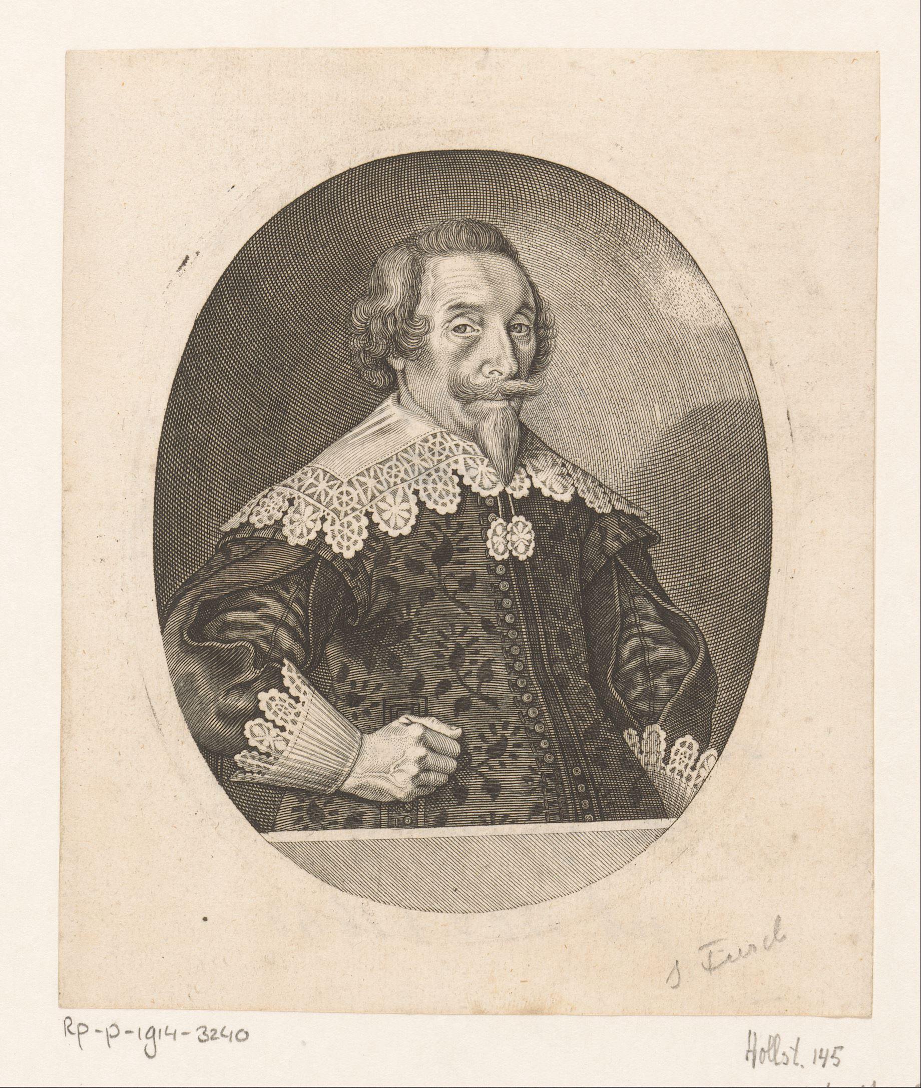 Portret van Johann Schwind