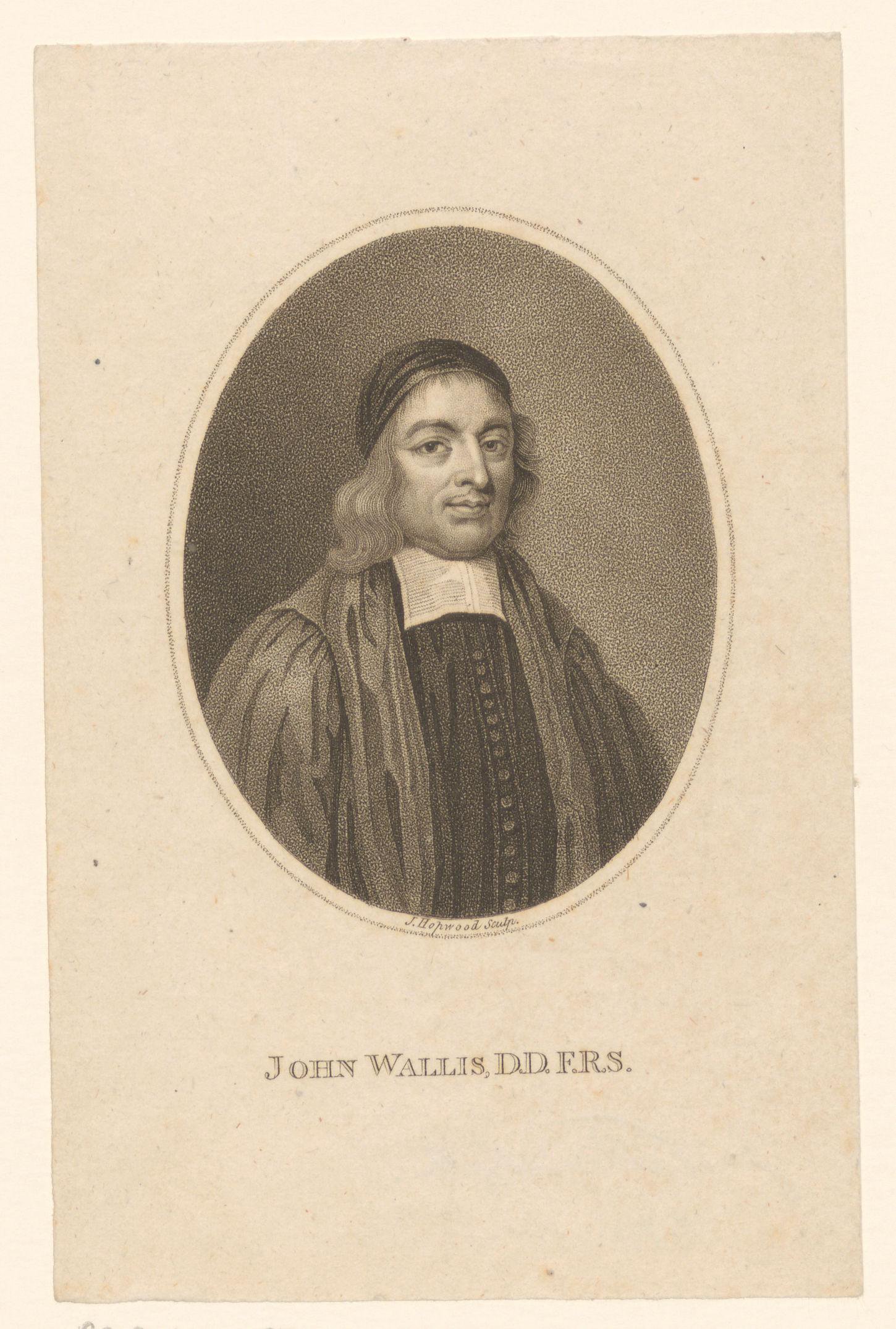 Portret van John Wallis