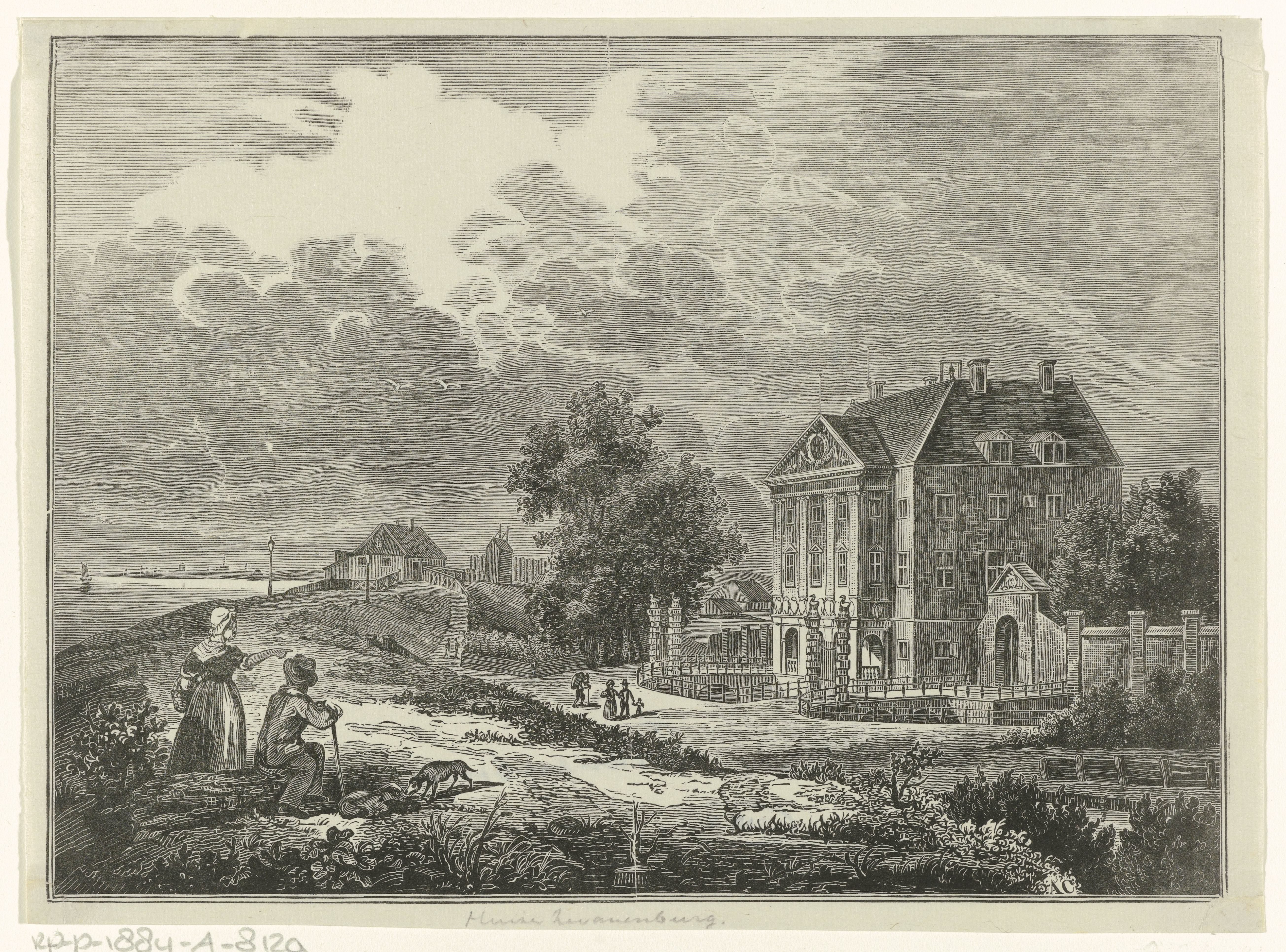 Gezicht op Huis Zwanenburg