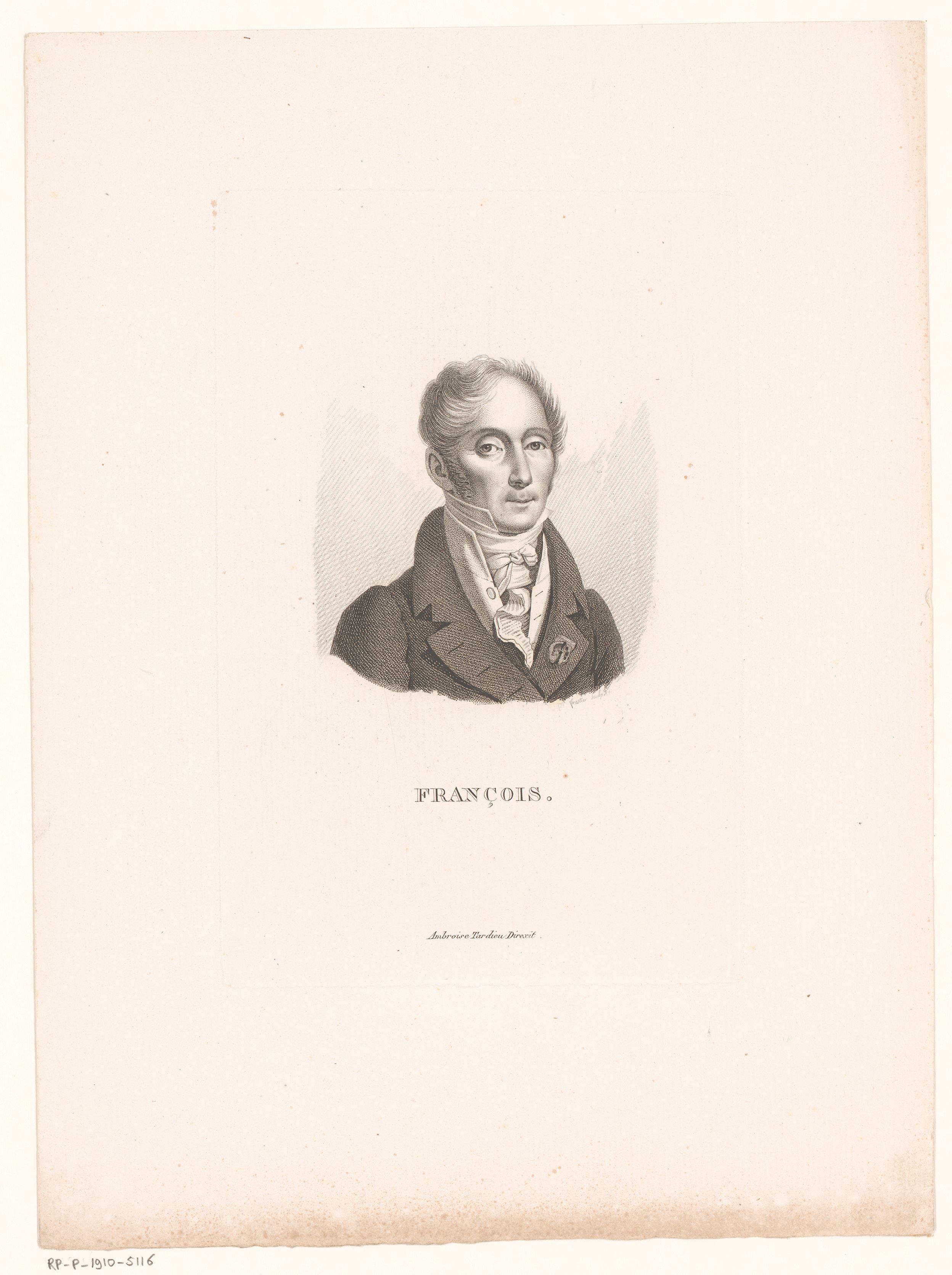 Portret van François