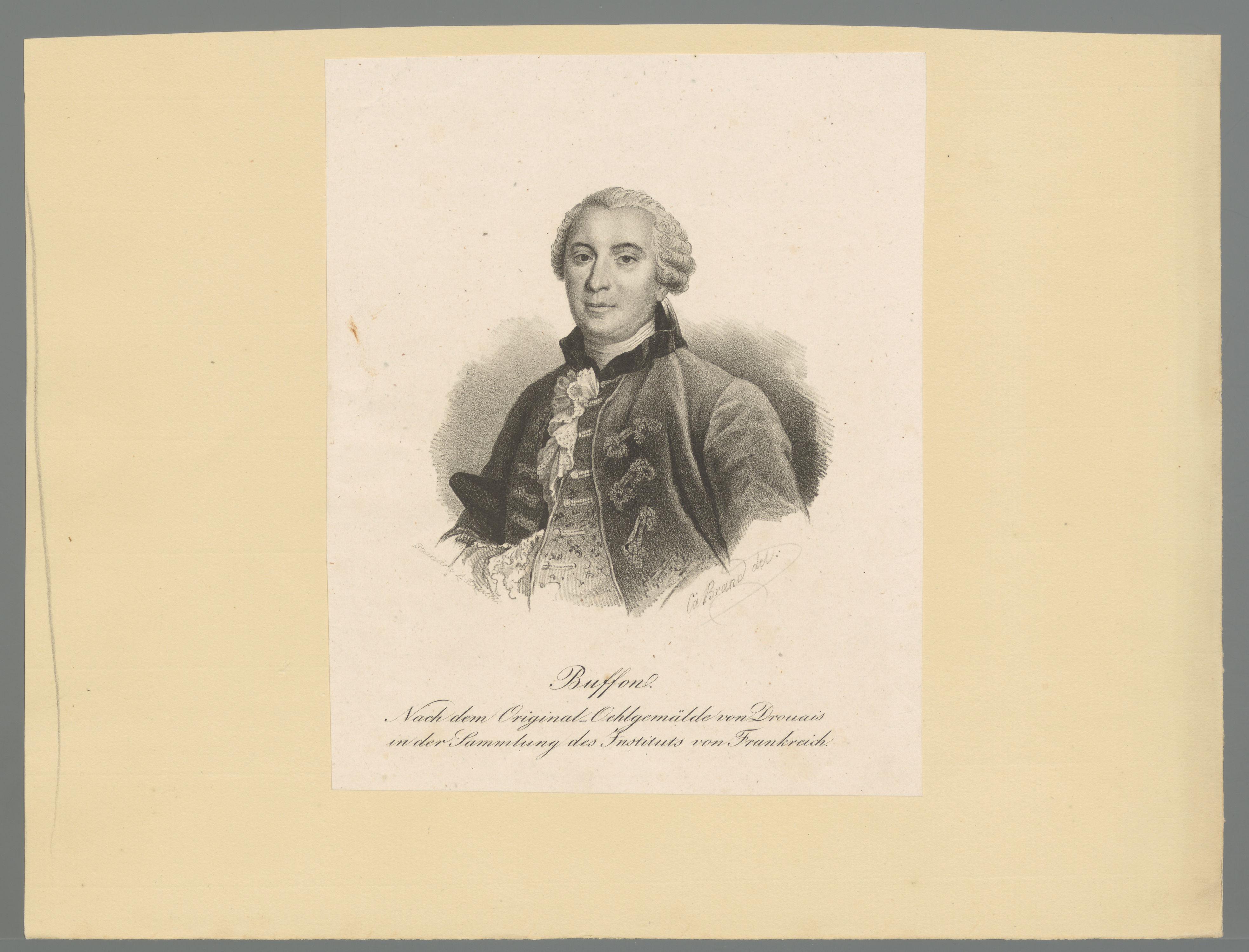Portret van Georges-Louis Leclerc