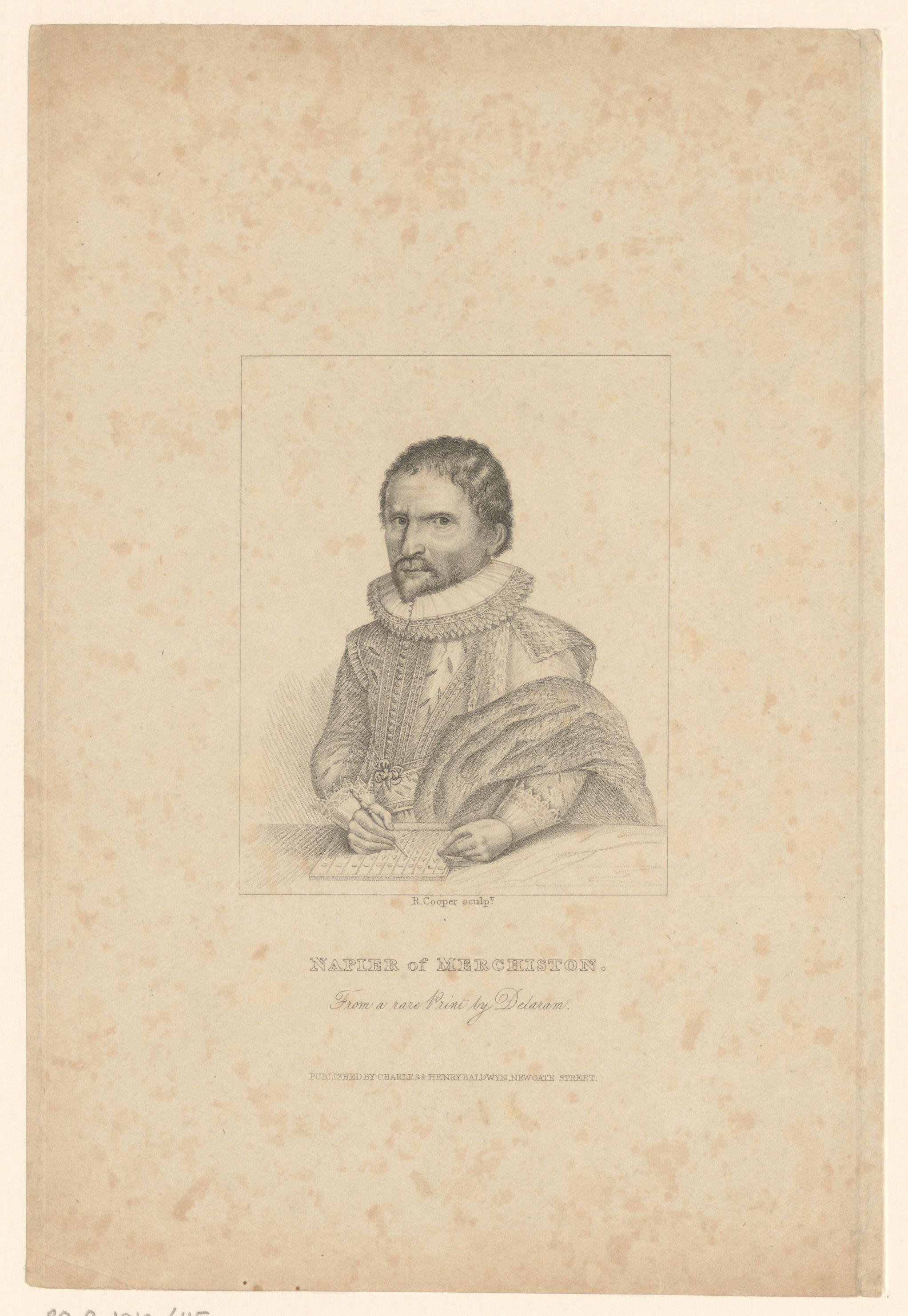 Portret van John Napier