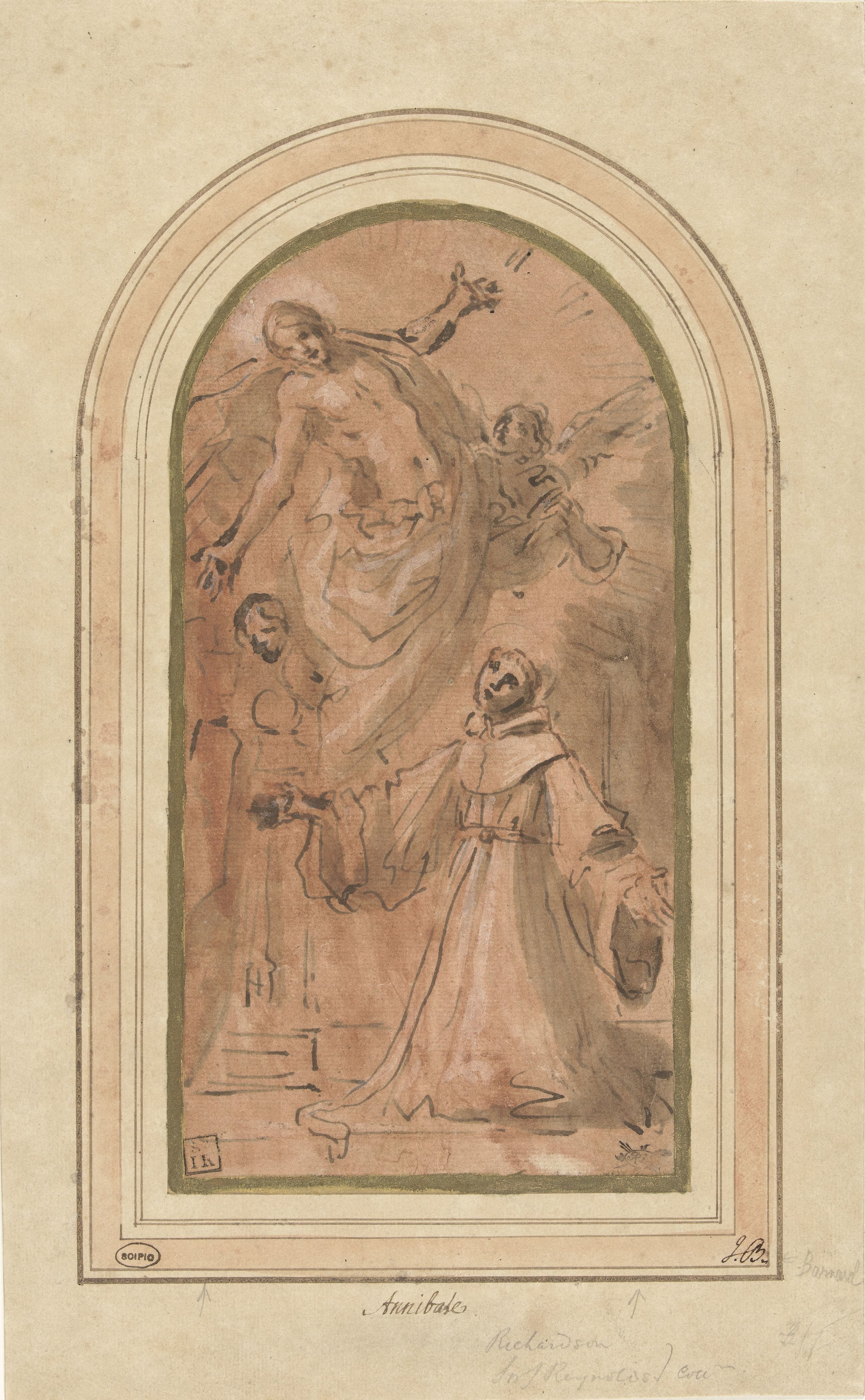 Christus verschijnt aan de zalige Giovanni da San Facondo