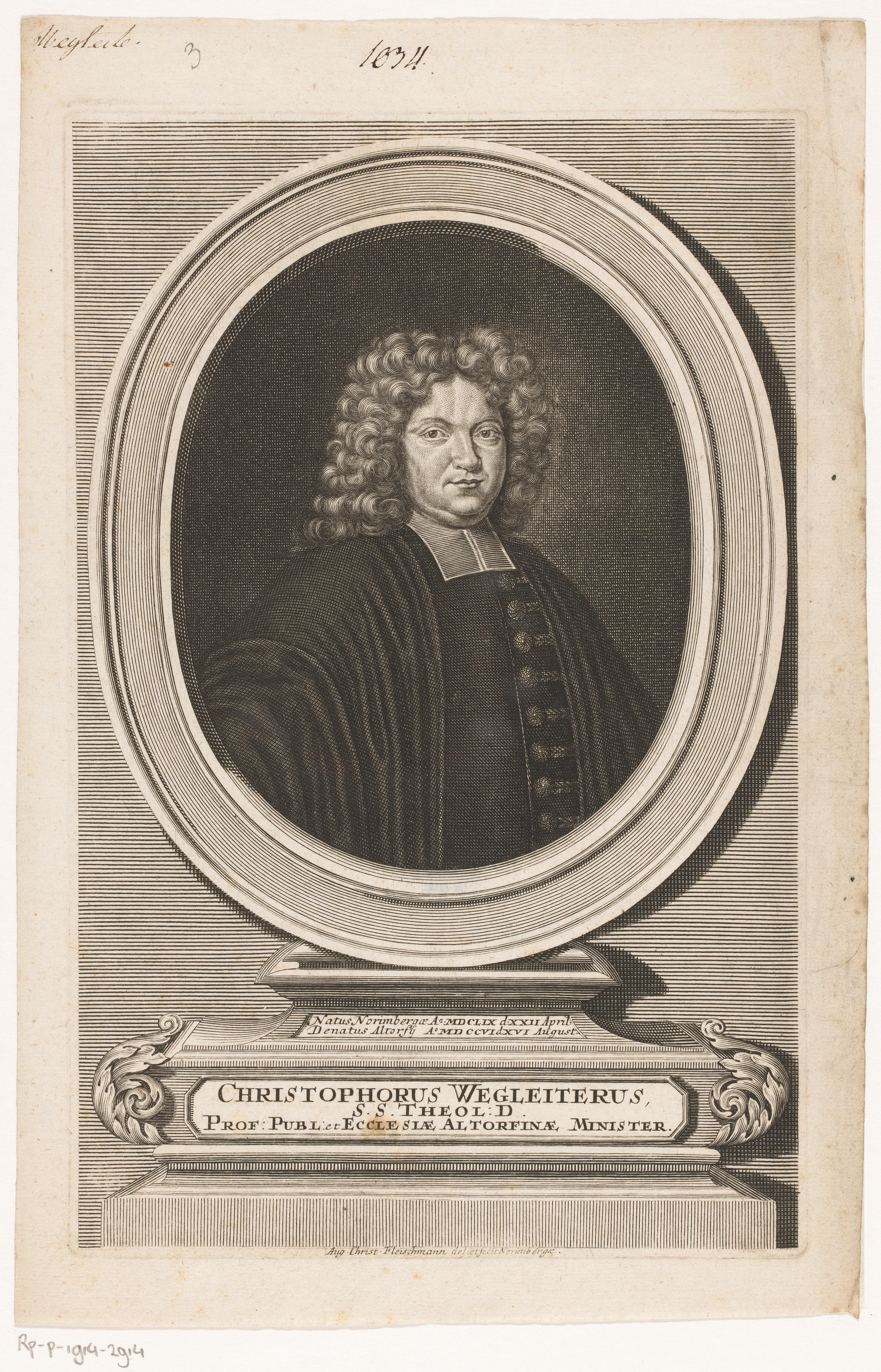 Portret van Christoph Wegleiter
