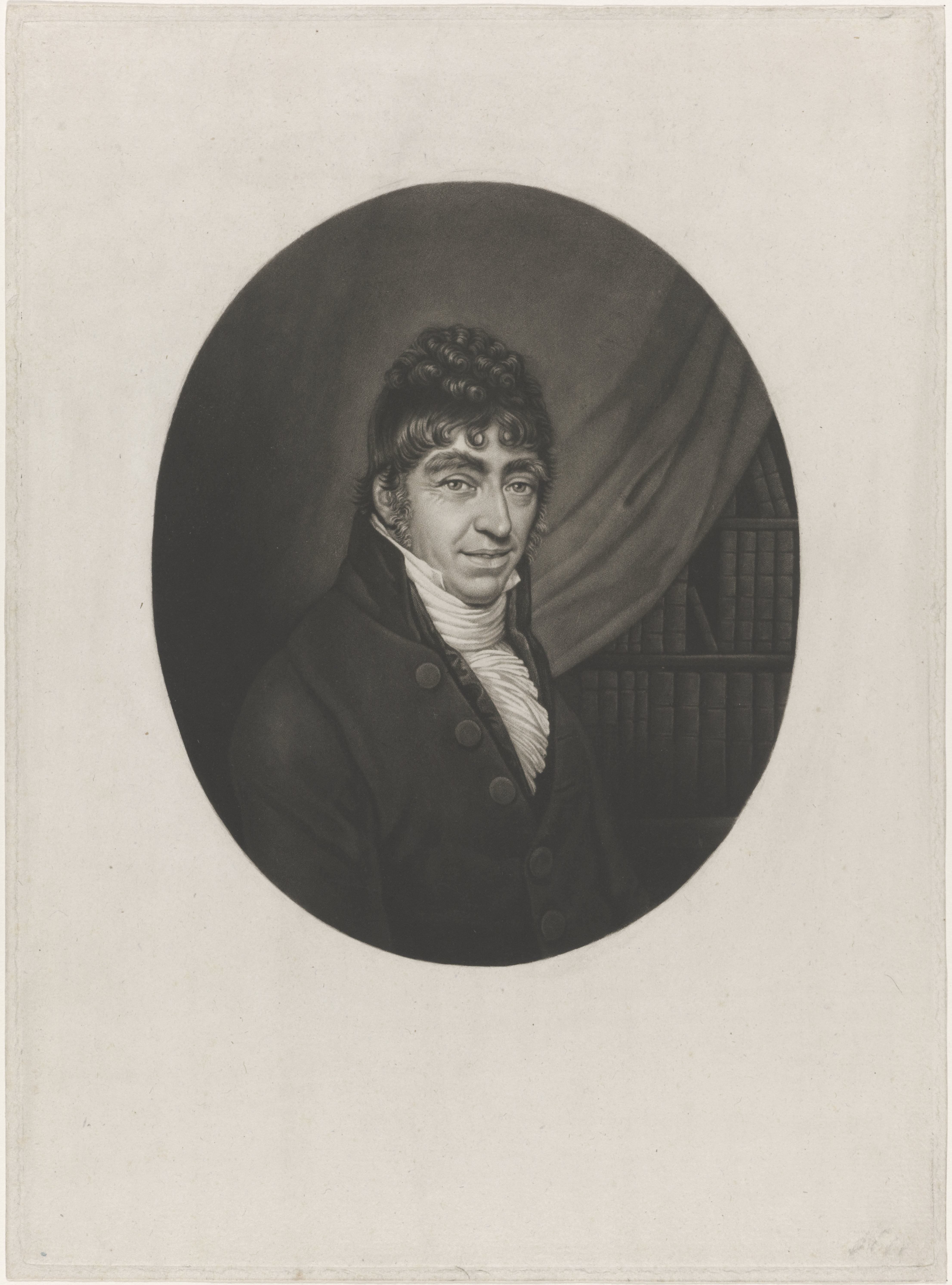 Portret van Willem Bilderdijk