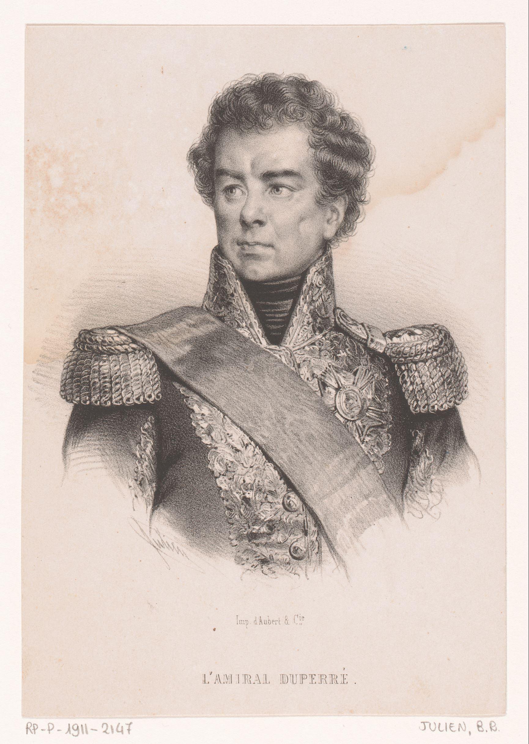 Portret van Guy-Victor Duperré