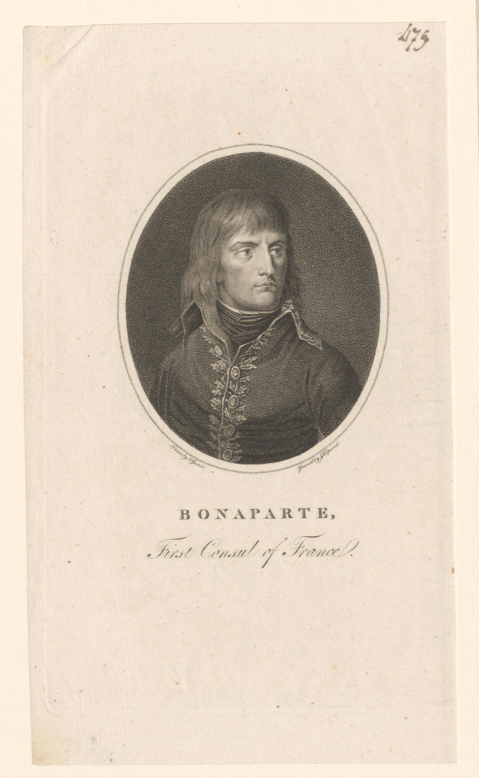 Portret van Napoleon Bonaparte