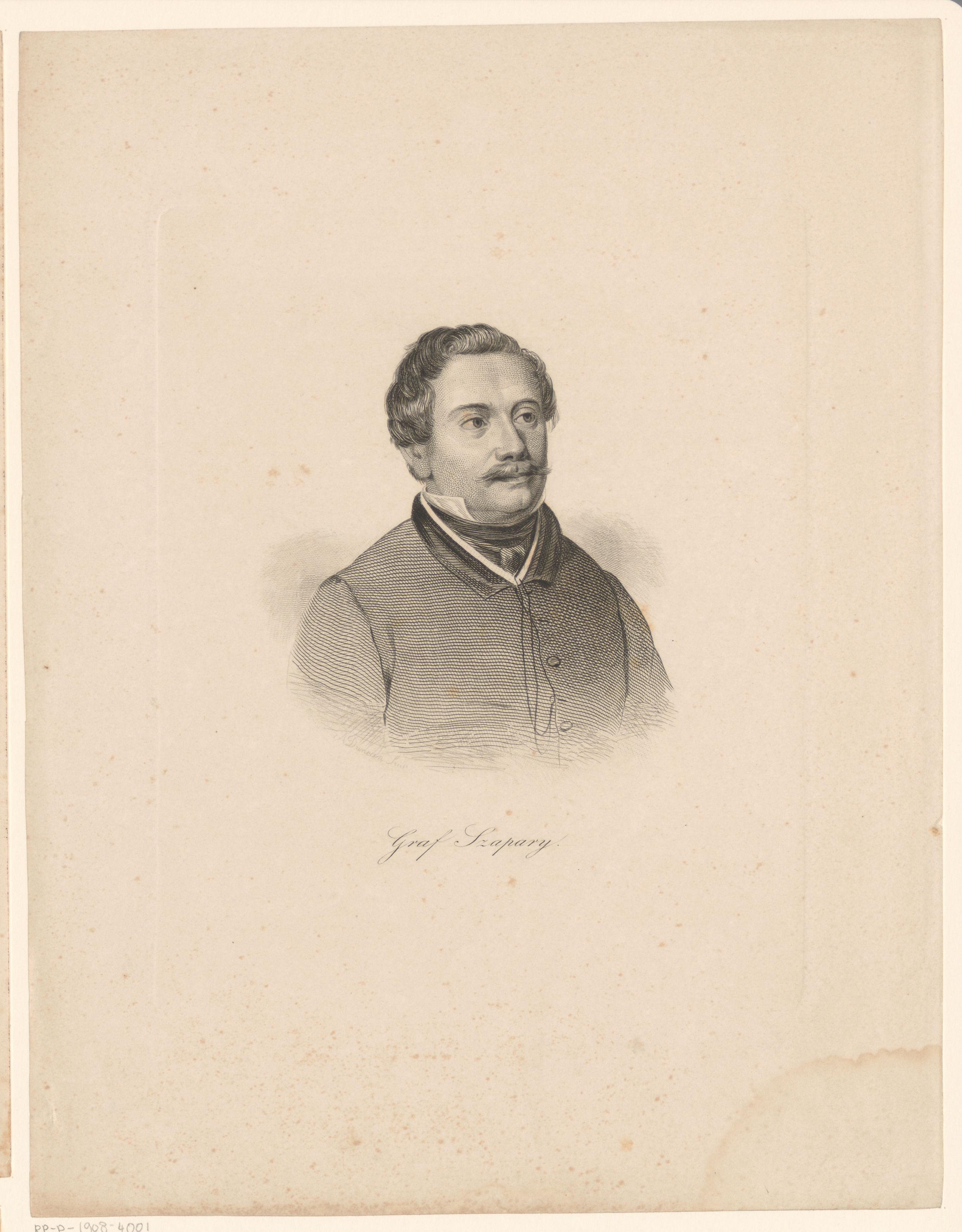 Portret van Ferenc Szapary