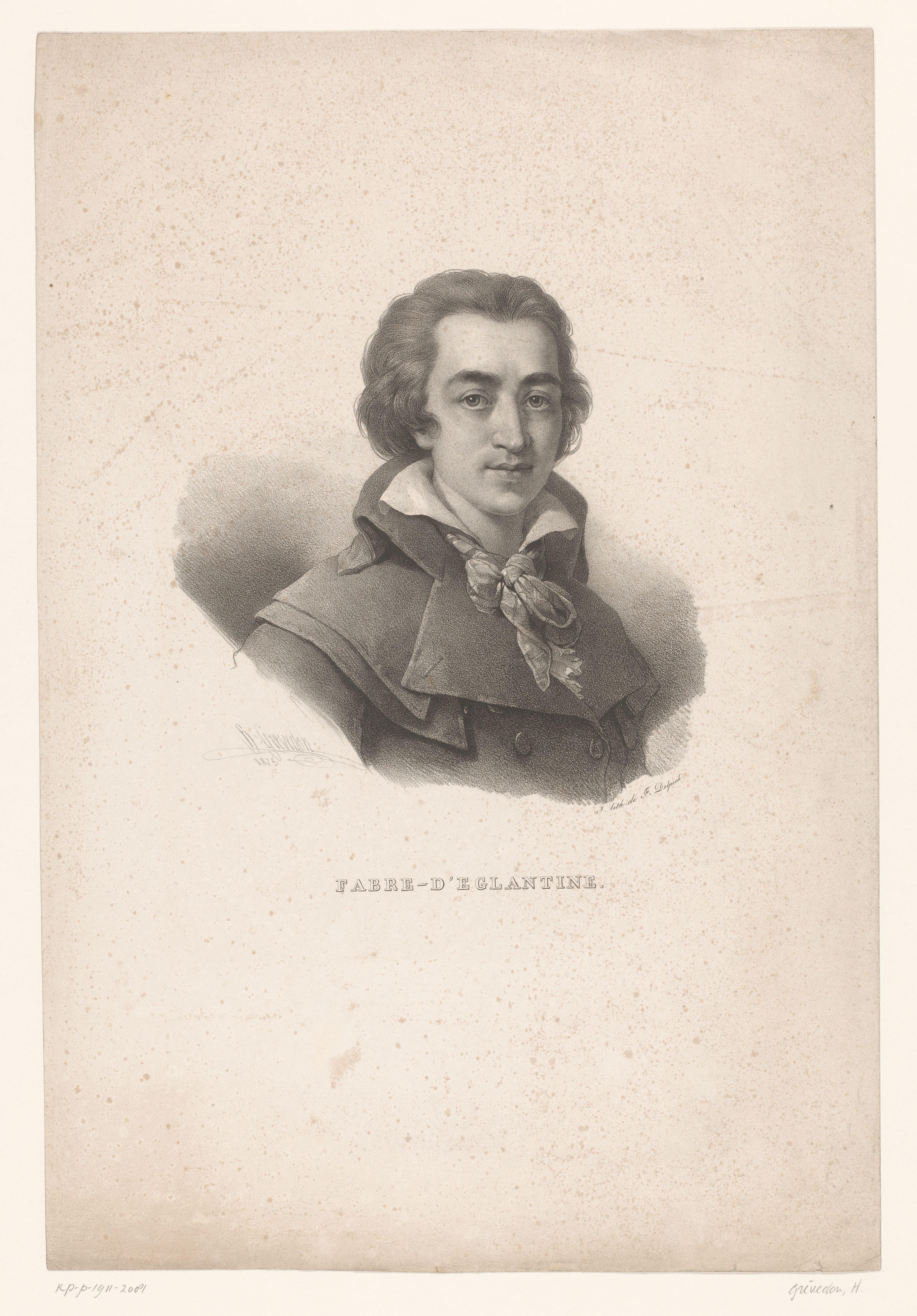 Portret van Fabre d'Églantine