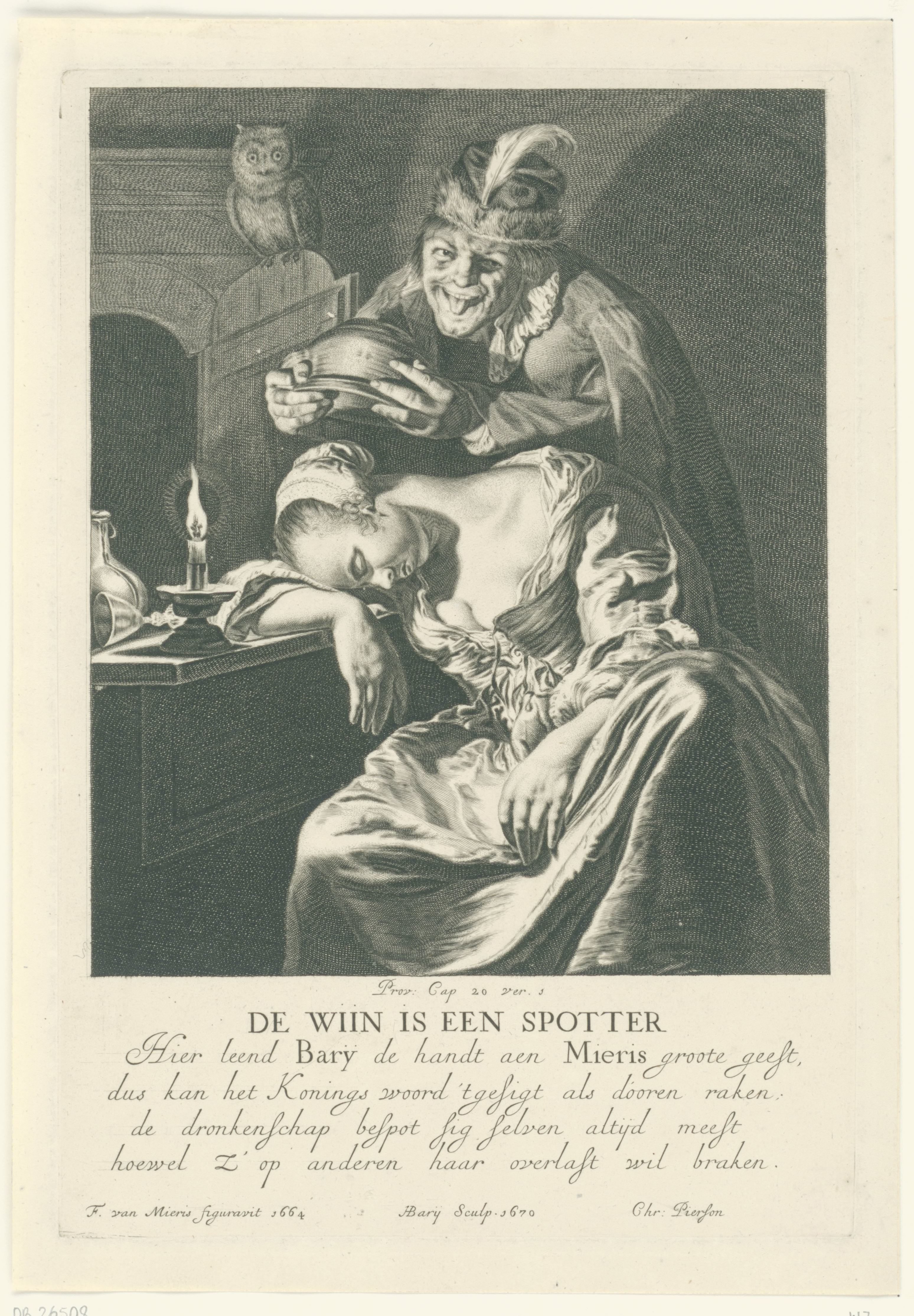 De wijn is een spotter