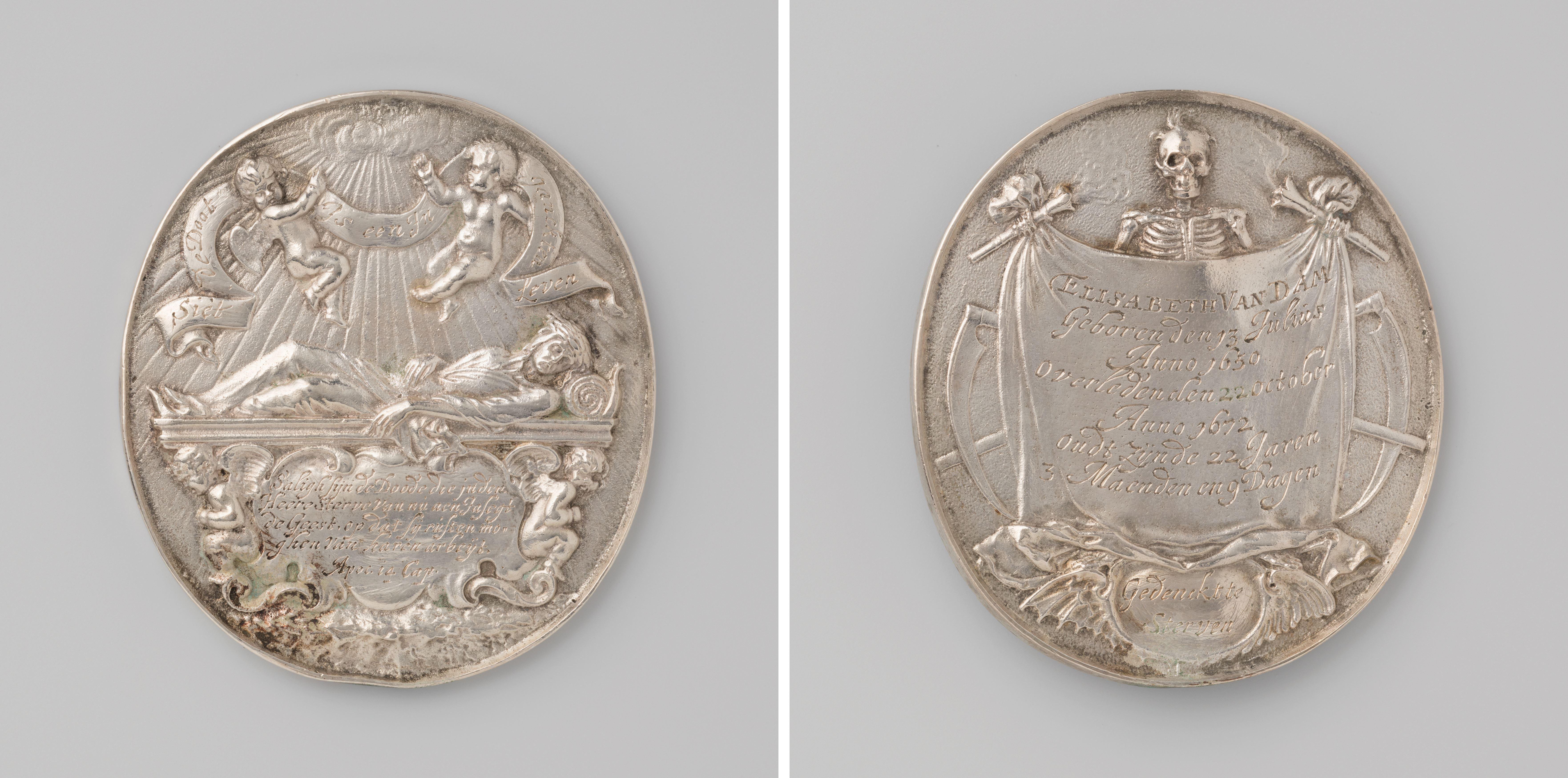 Death of Elisabeth van Dam