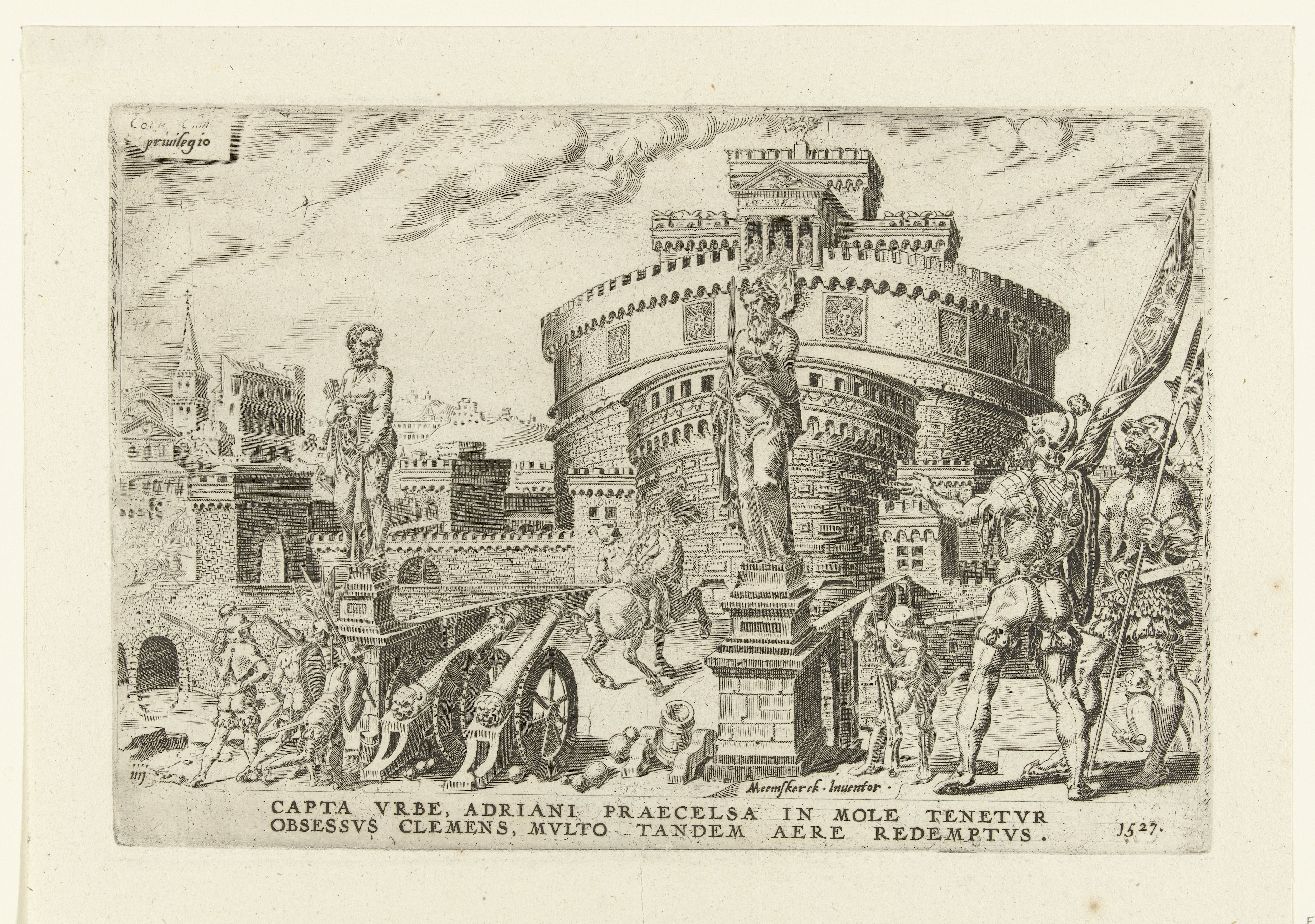 Belegering van de Engelenburcht, 1527