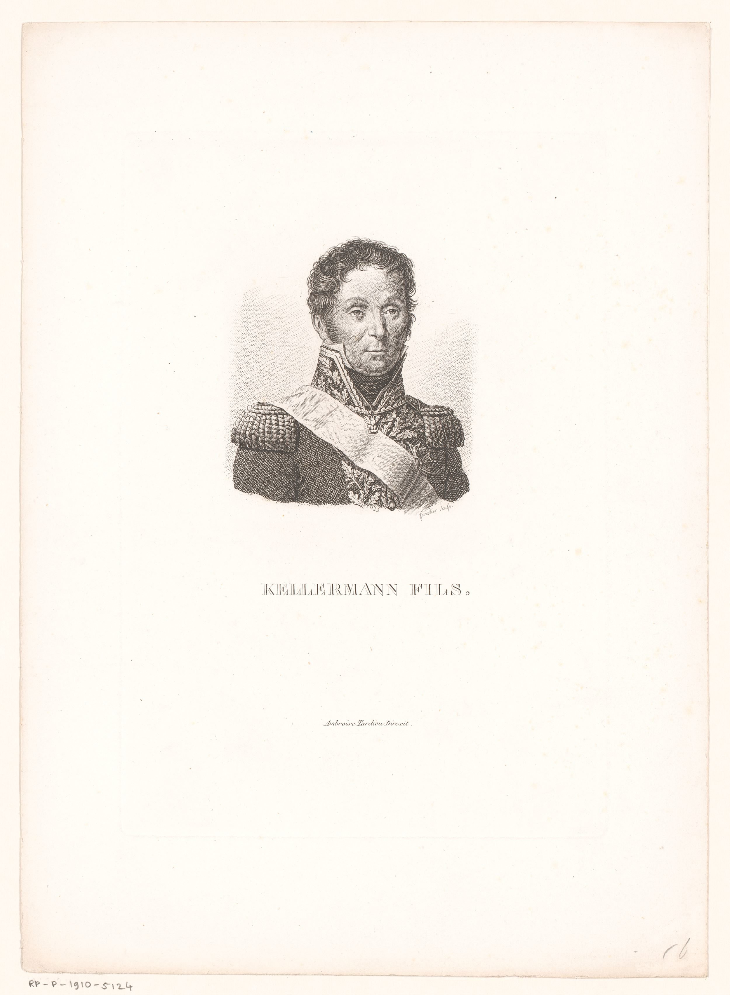 Portret van François Étienne de Kellermann